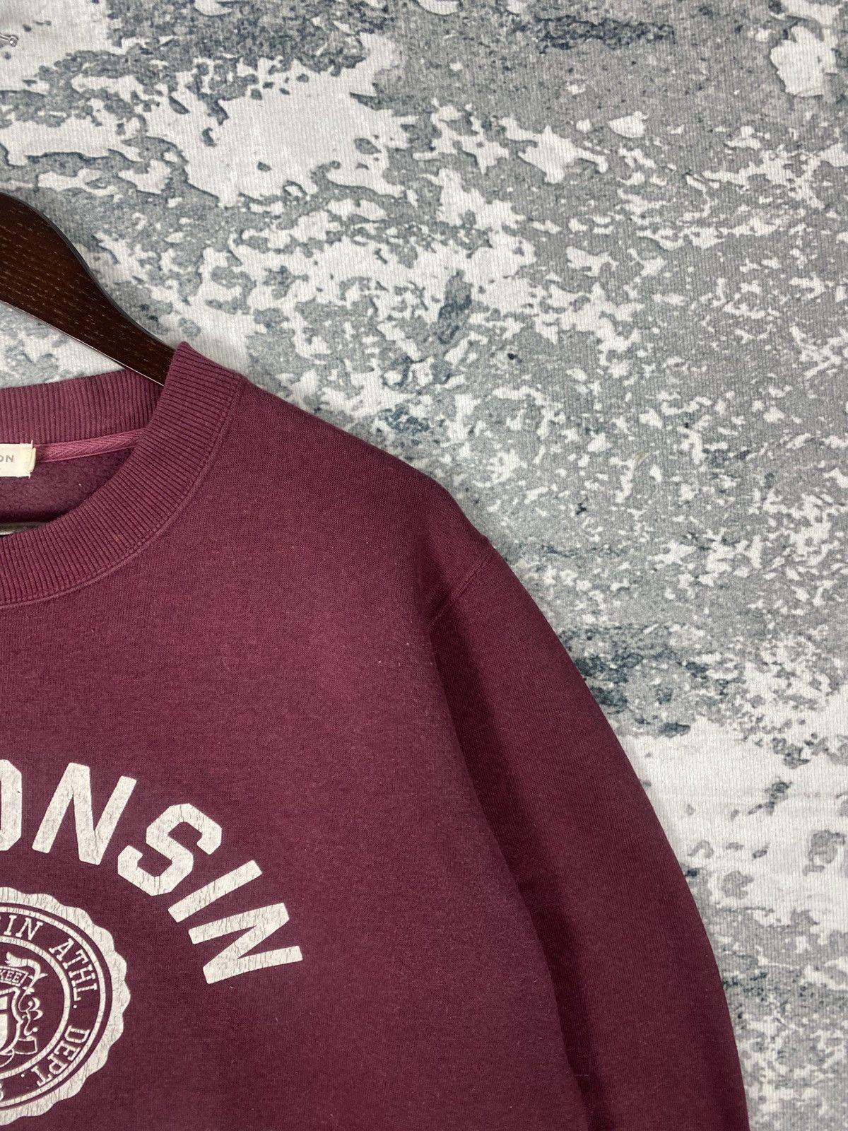 Designer Vintage Wisconsin Milwaukee Crewneck Sweatshirts Size US L / EU 52-54 / 3 - 3 Thumbnail