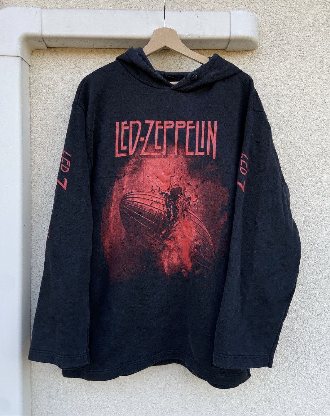 Band Tees Led Zeppelin vintage Hoode merch rock metal rare opium y2k Size US L / EU 52-54 / 3 - 1 Thumbnail