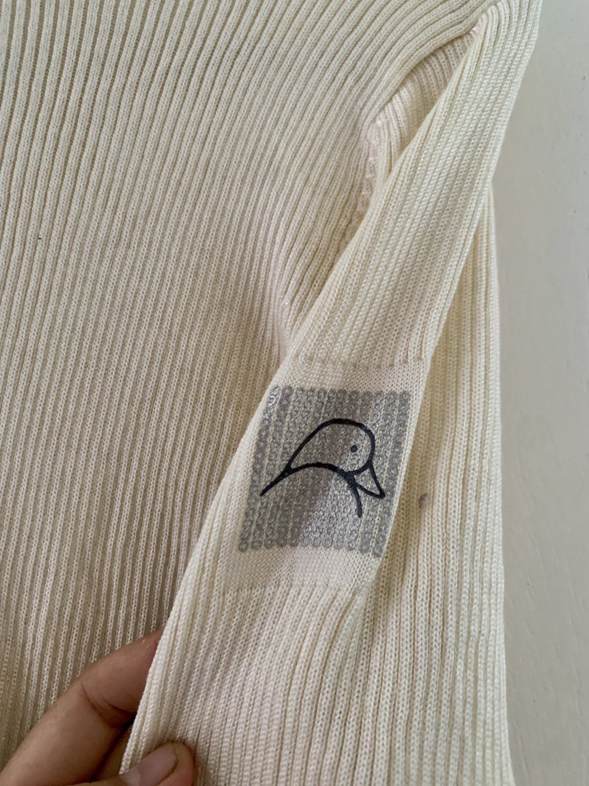Designer × Mandarina Duck × Vintage MANDARINA DUCK vintage Knitwear Size L / US 10 / IT 46 - 2 Thumbnail