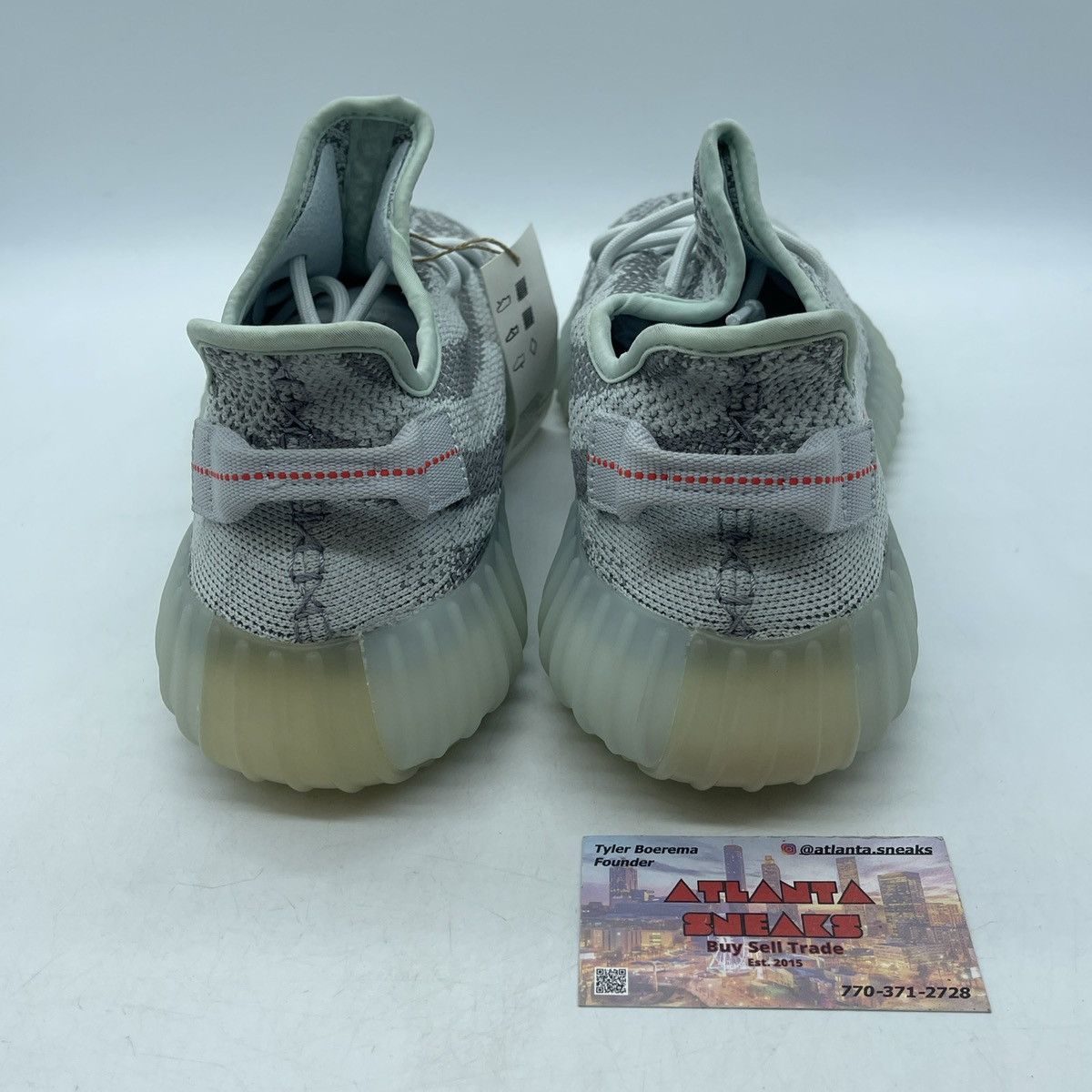 Adidas Yeezy boost 350 blue tint Size US 10 / EU 43 - 3 Thumbnail