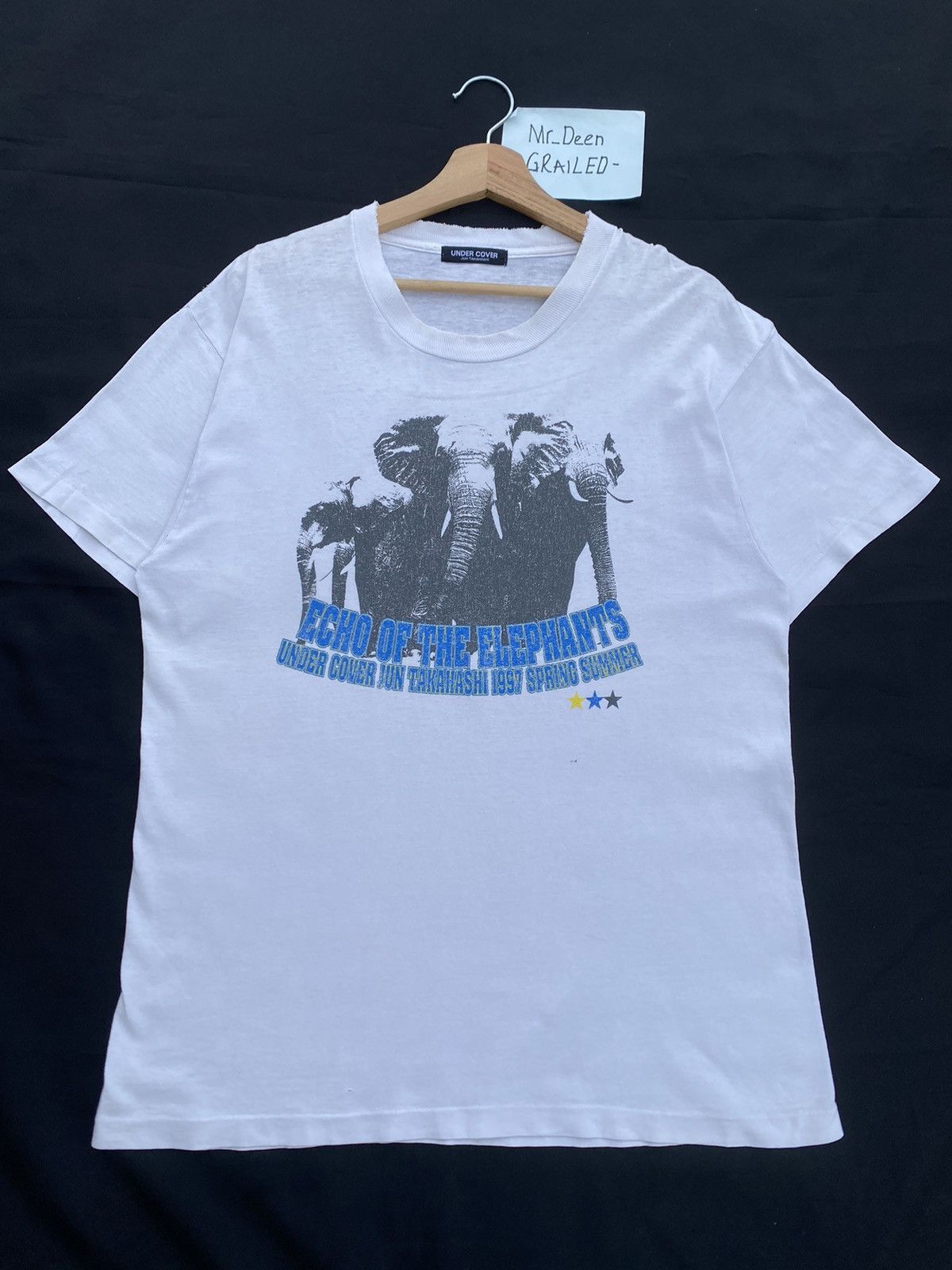 Jun Takahashi SS97 Undercover Jun Takahashi “Echo of the Elephants” Tee Size US L / EU 52-54 / 3 - 2 Thumbnail