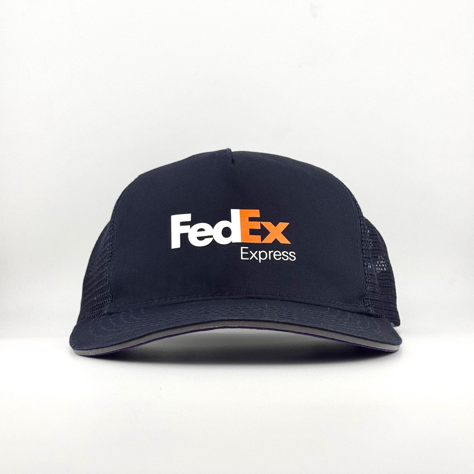Other Vintage FedEx Express Trucker Hat Navy Mesh Workwear Y2K Cap Size ONE SIZE - 1 Thumbnail