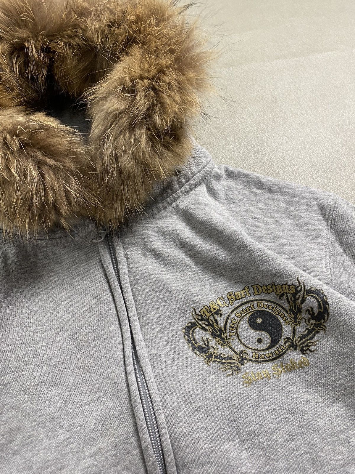 Hysteric Glamour × If Six Was Nine × Japanese Brand T&C Surf YinYang Tribal Fur Hoodie IfsixLgb Style Size US M / EU 48-50 / 2 - 3 Thumbnail
