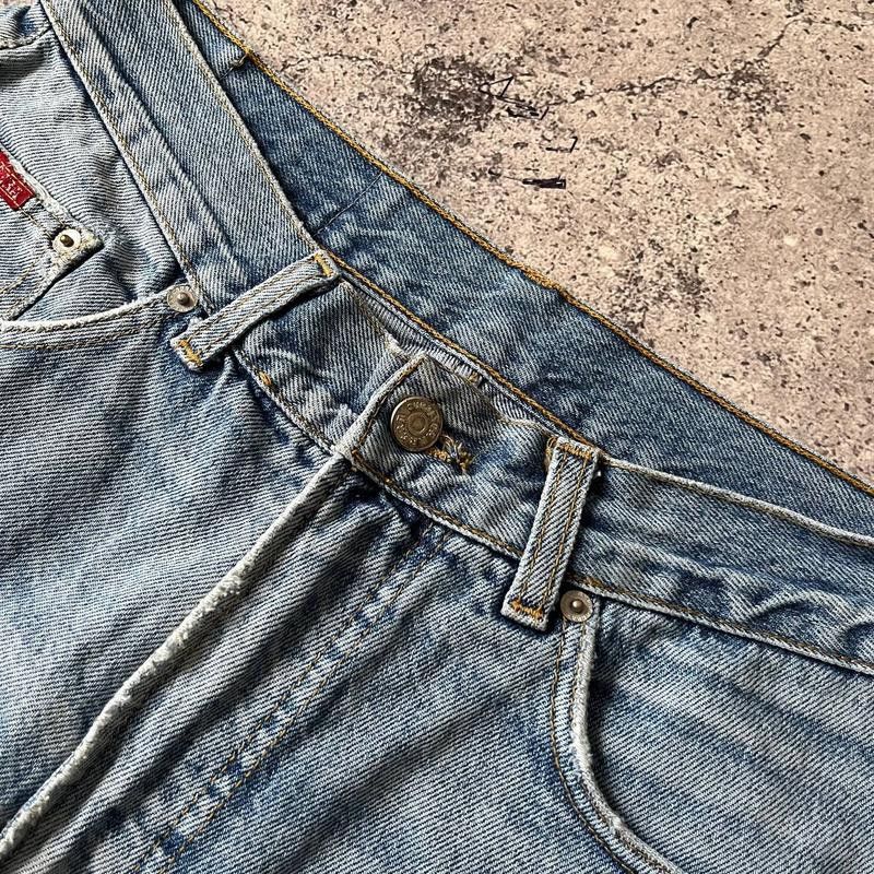 Carrera × Vintage Vintage Italian Carrera Mens Straight Blue Jeans Size 34x34 Size US 34 / EU 50 - 4 Thumbnail