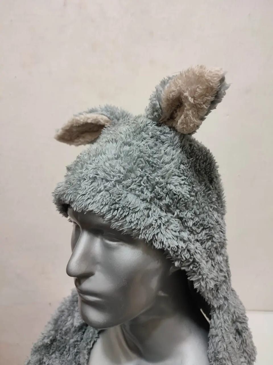 Other Unknown Fleece Bunny Ear Hats Size ONE SIZE - 4 Thumbnail