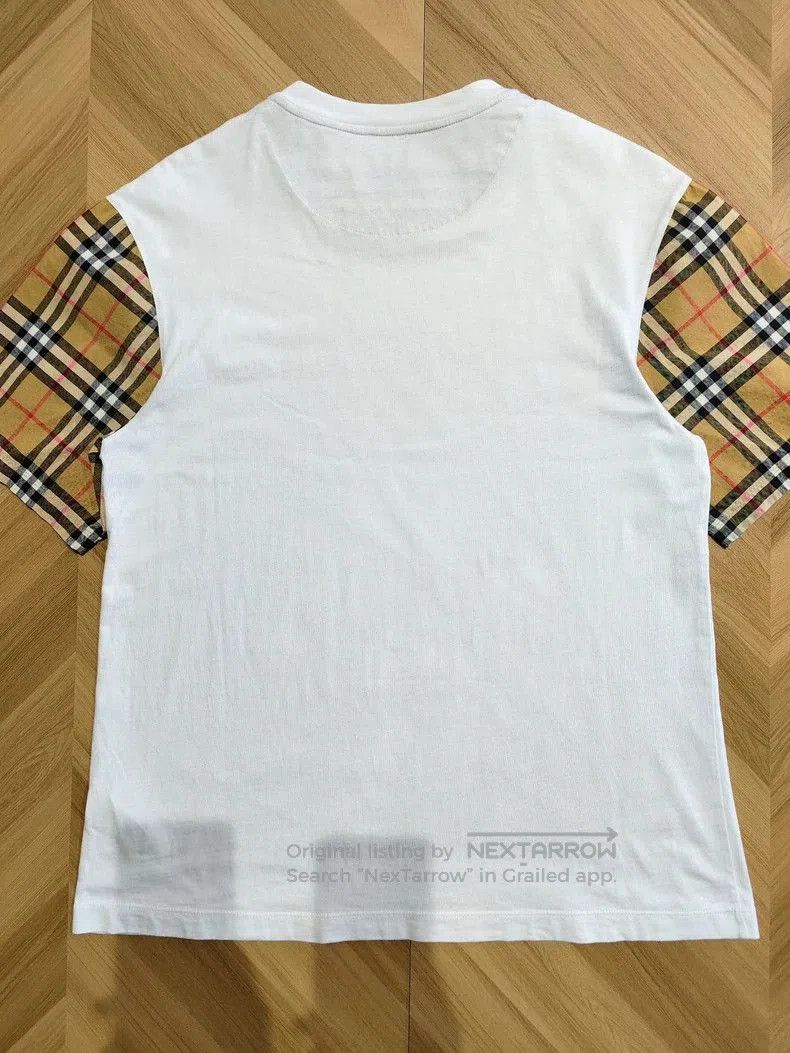 Burberry Burberry White Check Sleeve Short. Size US M / EU 48-50 / 2 - 2 Thumbnail