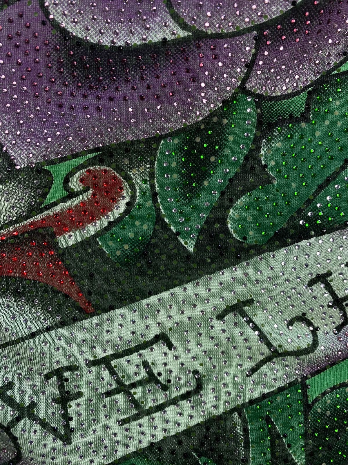Christian Audigier × Ed Hardy Ed Hardy By Christian Audigier Womens Green T-Shirt Size S / US 4 / IT 40 - 5 Thumbnail