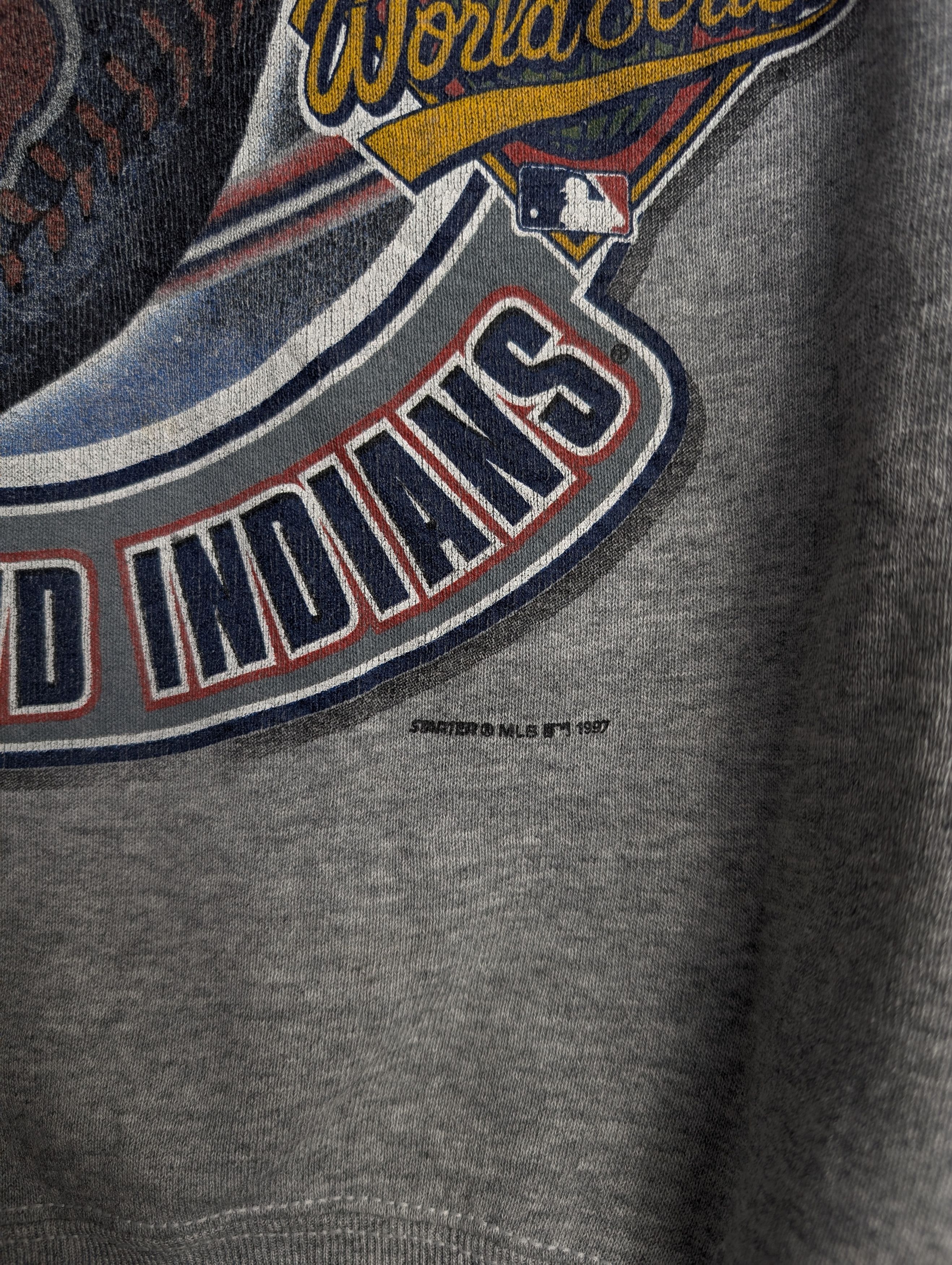 Starter Vintage 90s 1997 Cleveland Indians World Series Starter Size US S / EU 44-46 / 1 - 3 Thumbnail