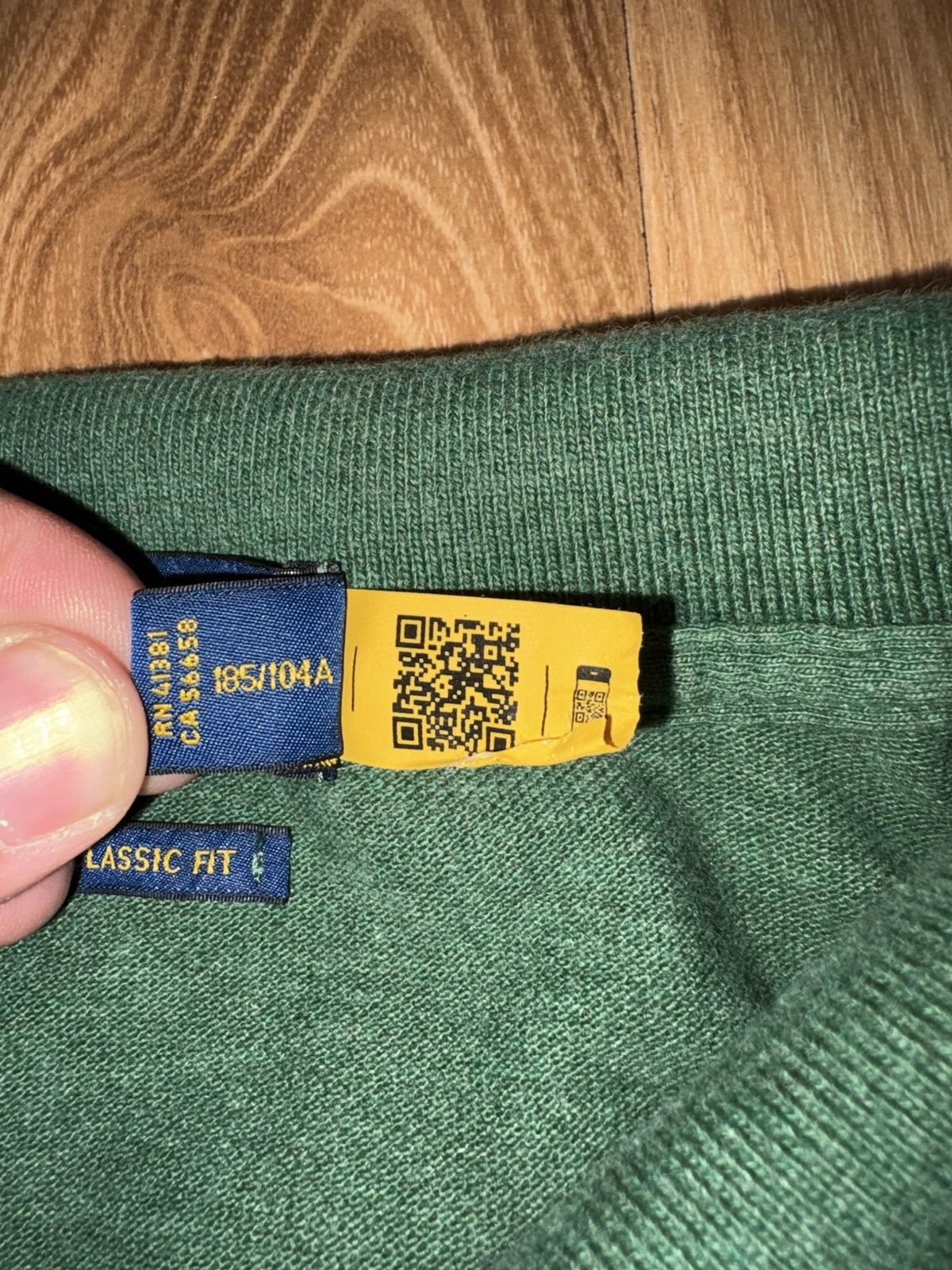Polo Ralph Lauren Polo Ralph Lauren Classic Fit Cotton Polo Shirt GreenMens XL Size US XL / EU 56 / 4 - 9 Thumbnail