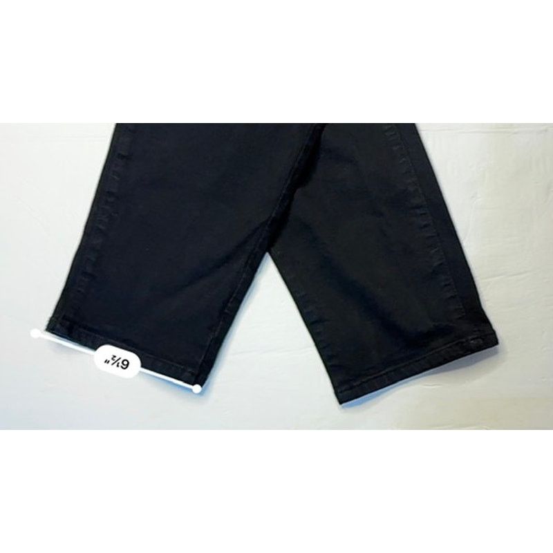 Other Talbots Slim Ankle Jean 14 Stretch Black Goth Tailored Size 36" / US 14 / IT 50 - 8 Thumbnail