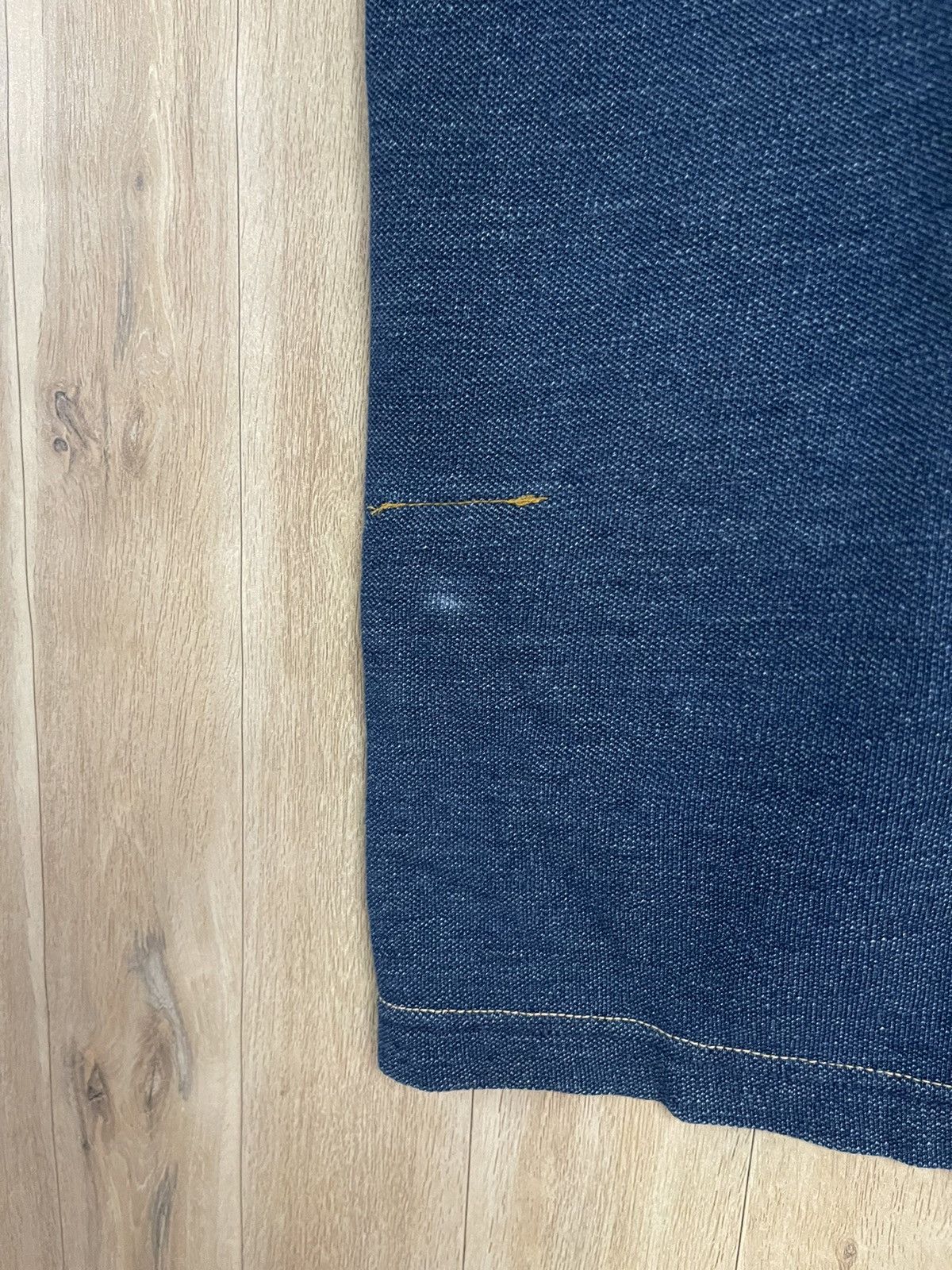 45rpm × Indigo × Japanese Brand 45RPM Deep Indigo Polo Shirt L Made in Japan 🇯🇵 Size US L / EU 52-54 / 3 - 13 Thumbnail