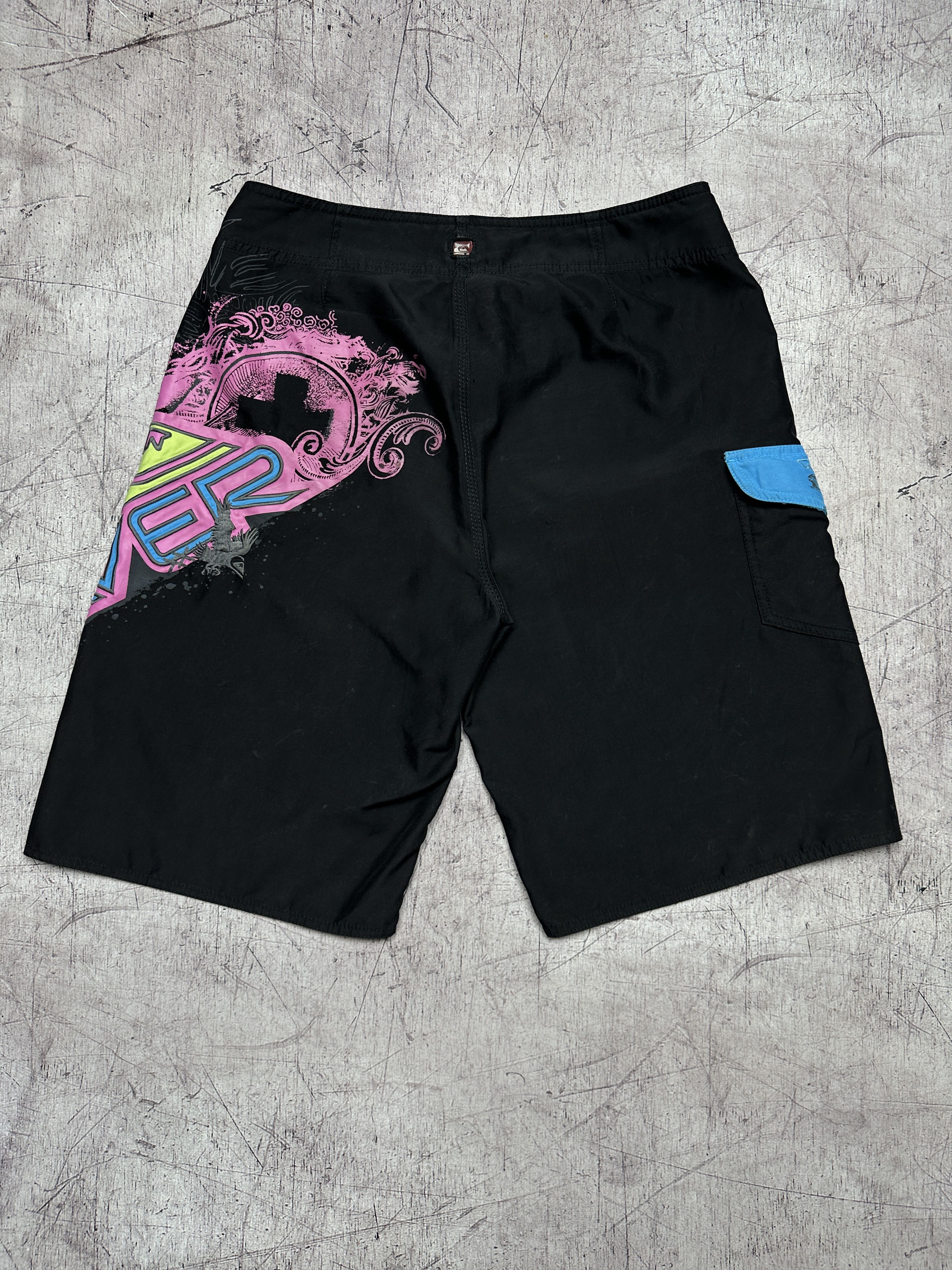 Quiksilver Quiksilver Vintage Mens Surf Style Shorts Size US 33 - 6 Thumbnail