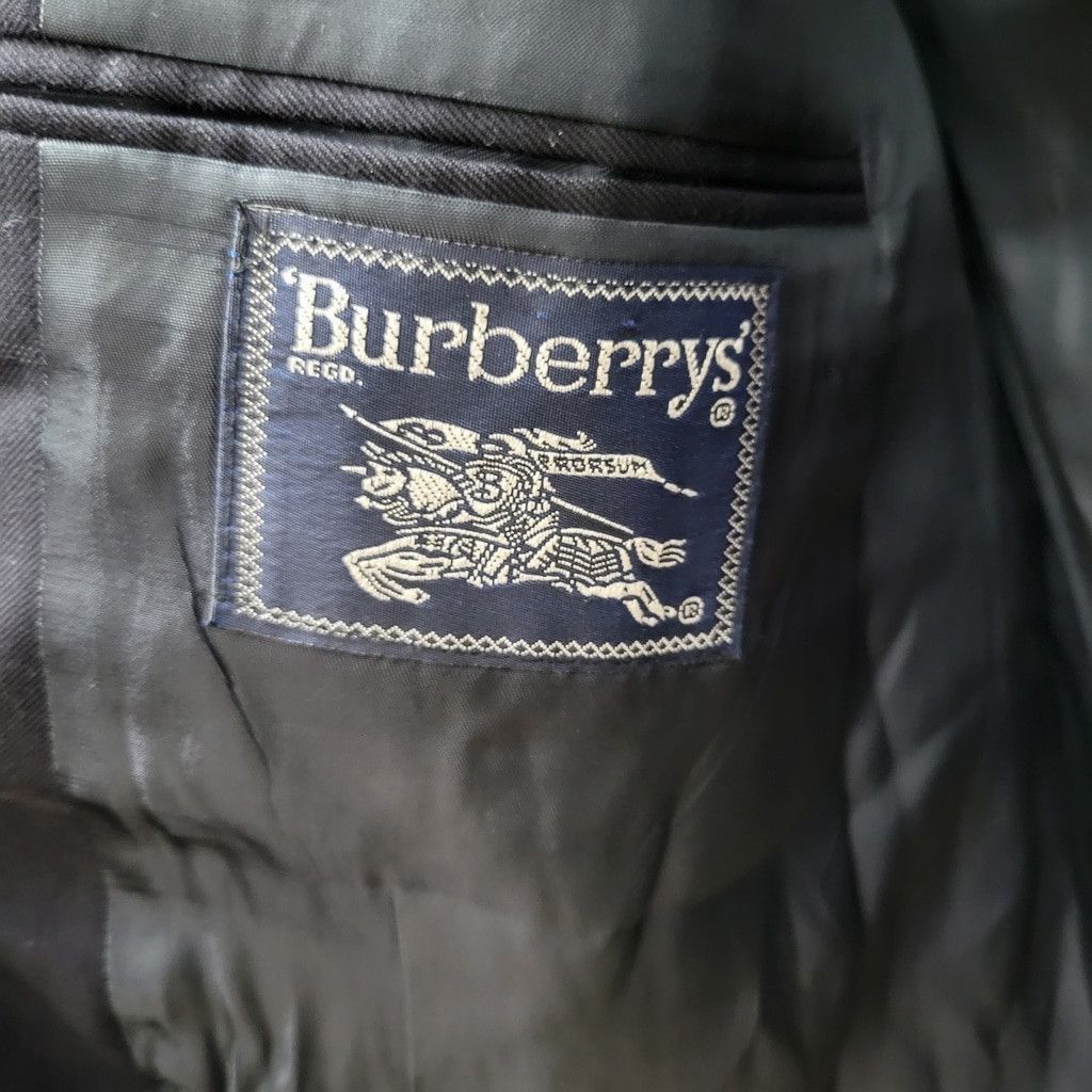 Burberry Burberry Men Navy Plaid 2-Button Center Vent Sport Coat 42R Size 42R - 8 Thumbnail