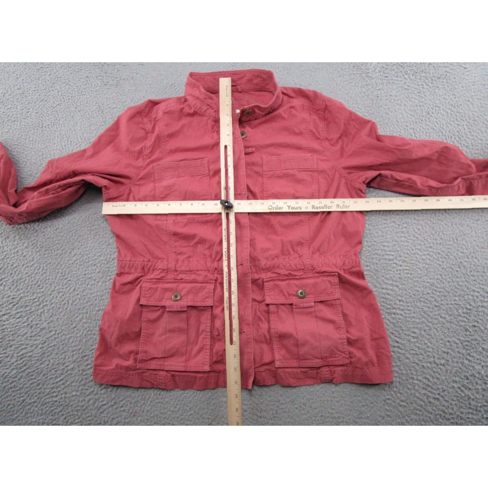 Vintage VINTAGE LL Bean Field Utility Ripstop Jacket Full Zip Chore Barn Pink 505030 Women’s XL Size XL / US 12-14 / IT 48-50 - 7 Thumbnail