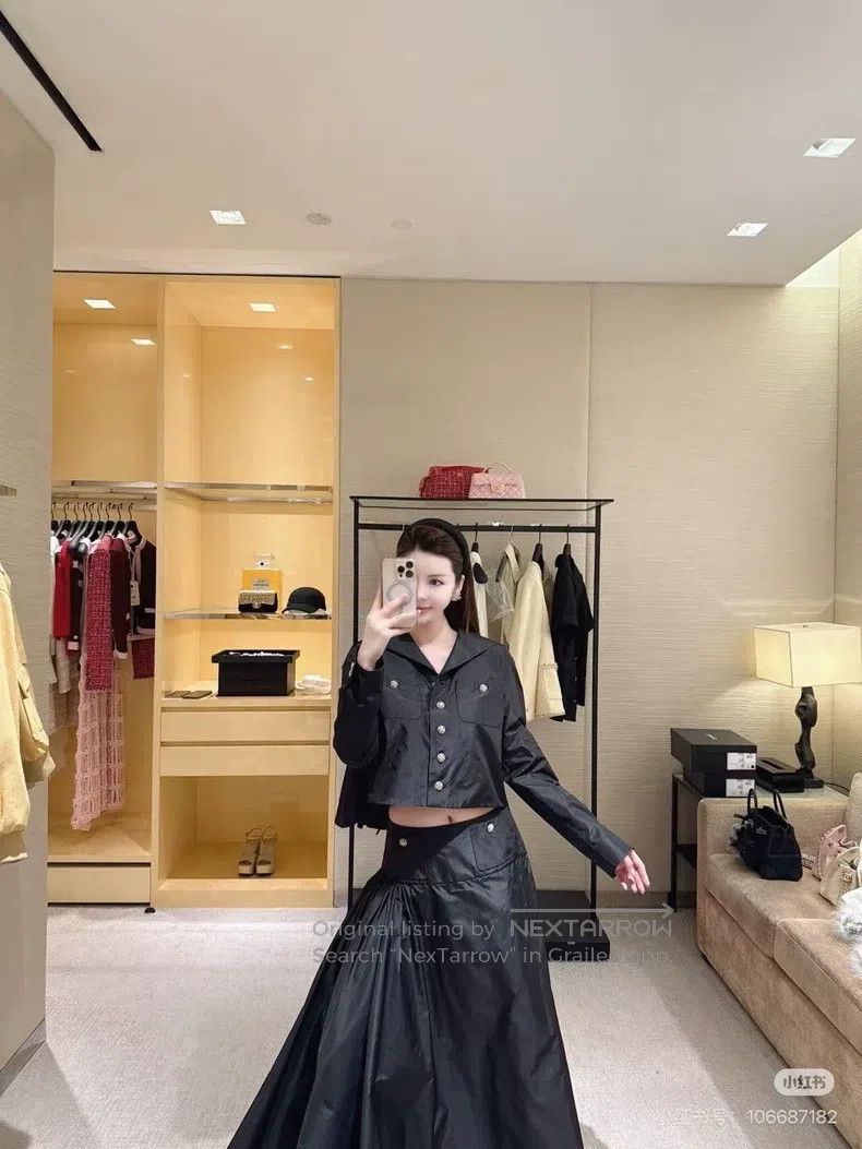 Chanel Chanel 26C black taffeta jacket Size XS / US 0-2 / IT 36-38 - 8 Thumbnail