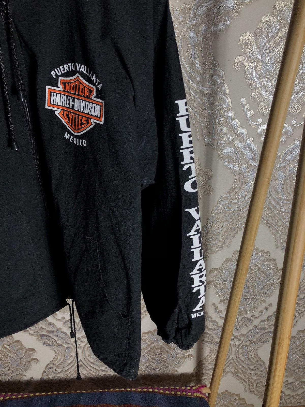 Harley Davidson VERY RARE HARLEY DAVIDSON MEXICO MOTORCYCLE LIGHT JACKET 90s Size US M / EU 48-50 / 2 - 4 Thumbnail