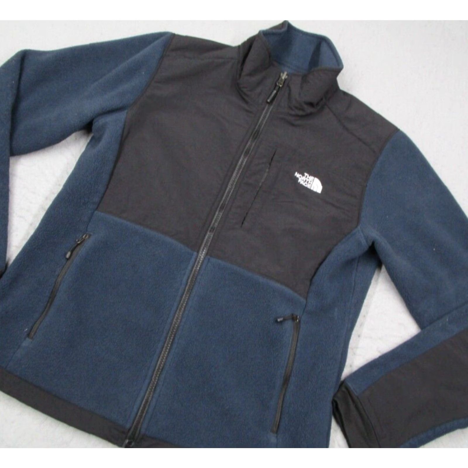 The North Face The North Face Jacket Womens Small Blue Denali Fleece Full Zip Hike Camp Work Size S / US 4 / IT 40 - 2 Thumbnail