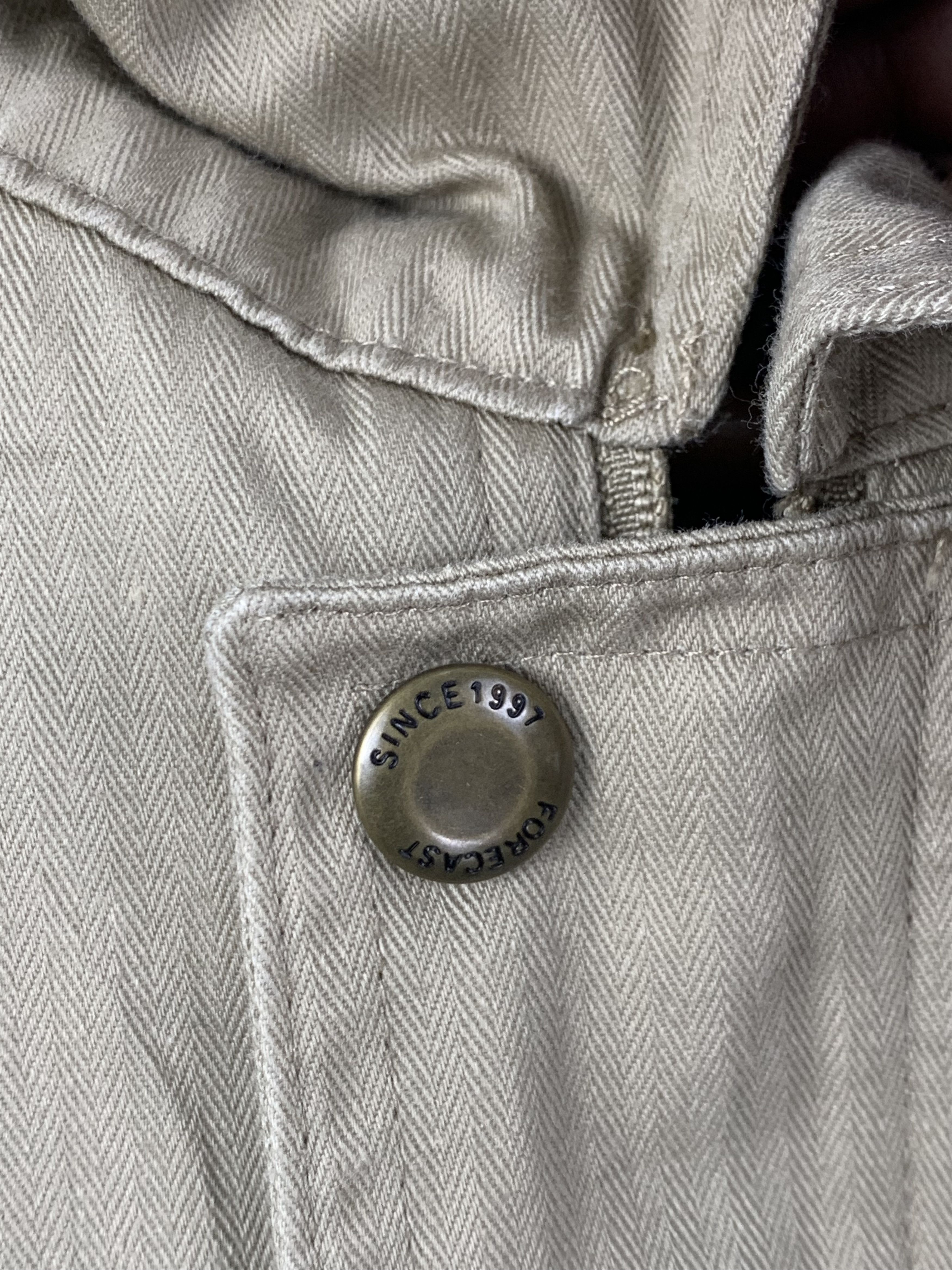 Japanese Brand Vintage Japanese Brand Forecast Worker Denim Jacket J1622 Size US M / EU 48-50 / 2 - 12 Thumbnail