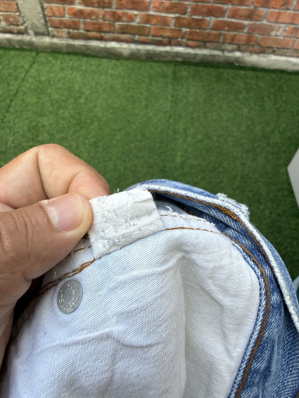 Levi's Vintage Clothing W32x31 Vintage levi’s 501 redline made in USA 80s Size US 32 / EU 48 - 9 Thumbnail