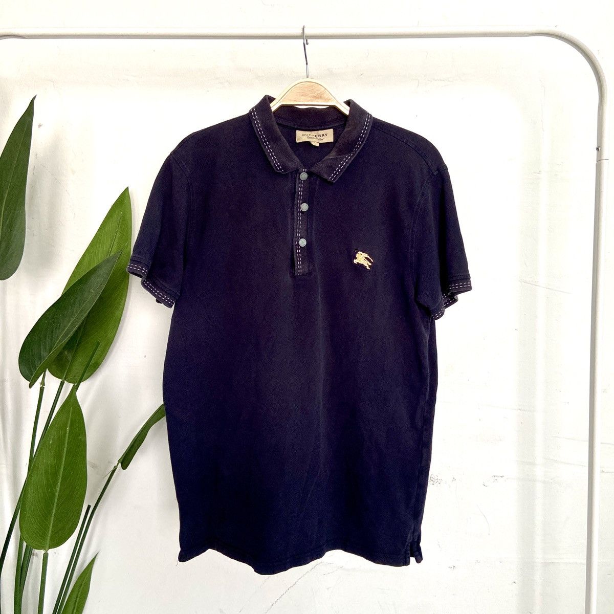 Burberry Prorsum Burberry London Polo Shirt Steel Logo Grailed