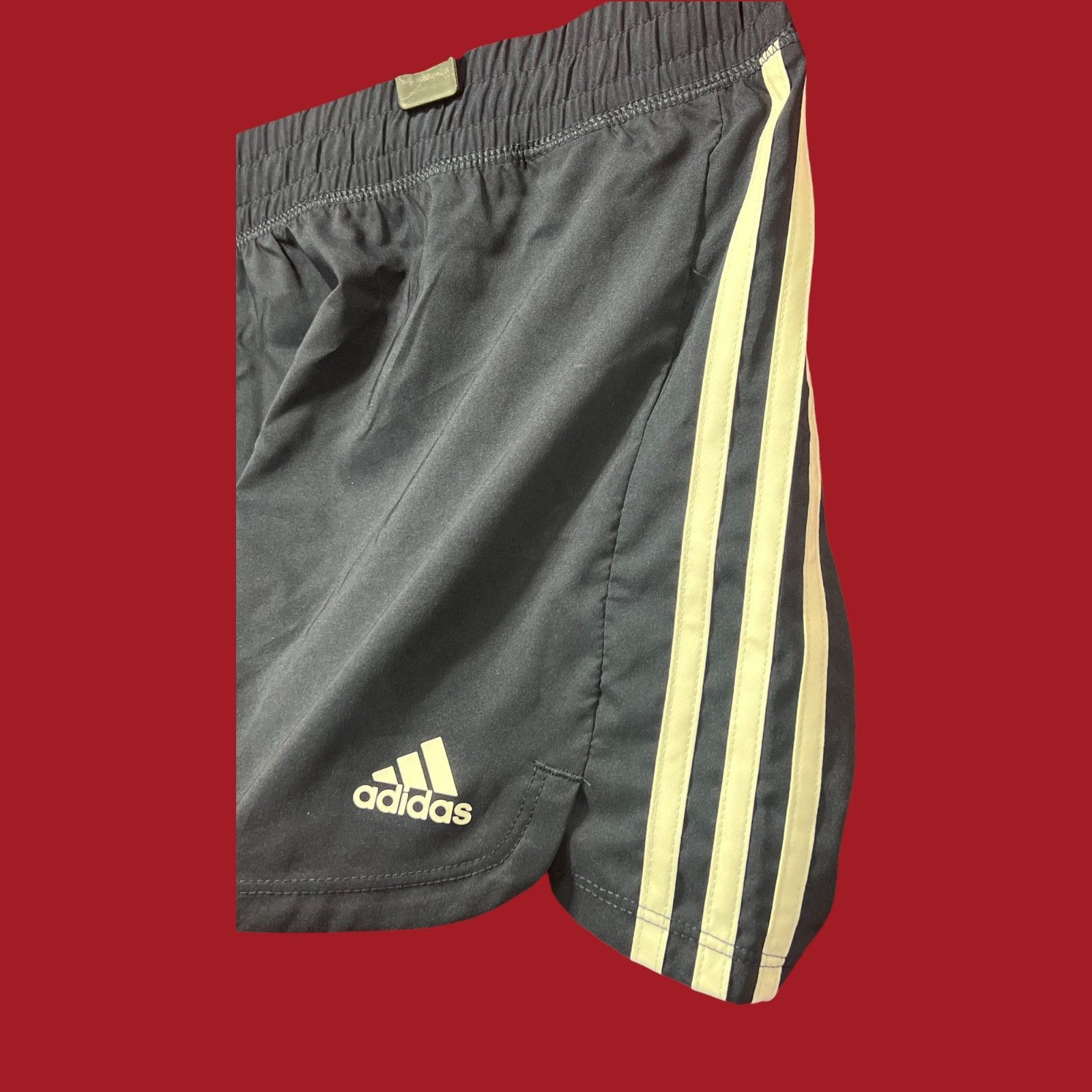 Adidas Adidas-Women's Pacer 3 Stripes Moisture Wicking Elastic Wais Size 42" / US 20 - 20 Thumbnail
