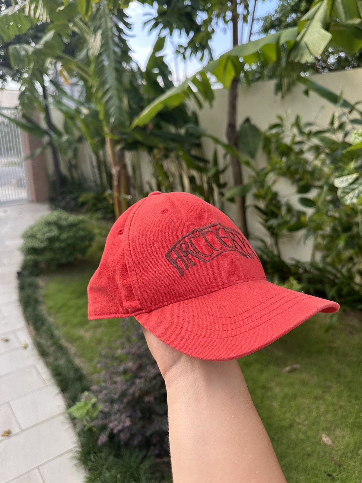 Arc'teryx × Vintage ARCTERYX VINTAGE BIG LOGO GORPCORE CAP Size ONE SIZE - 3 Thumbnail