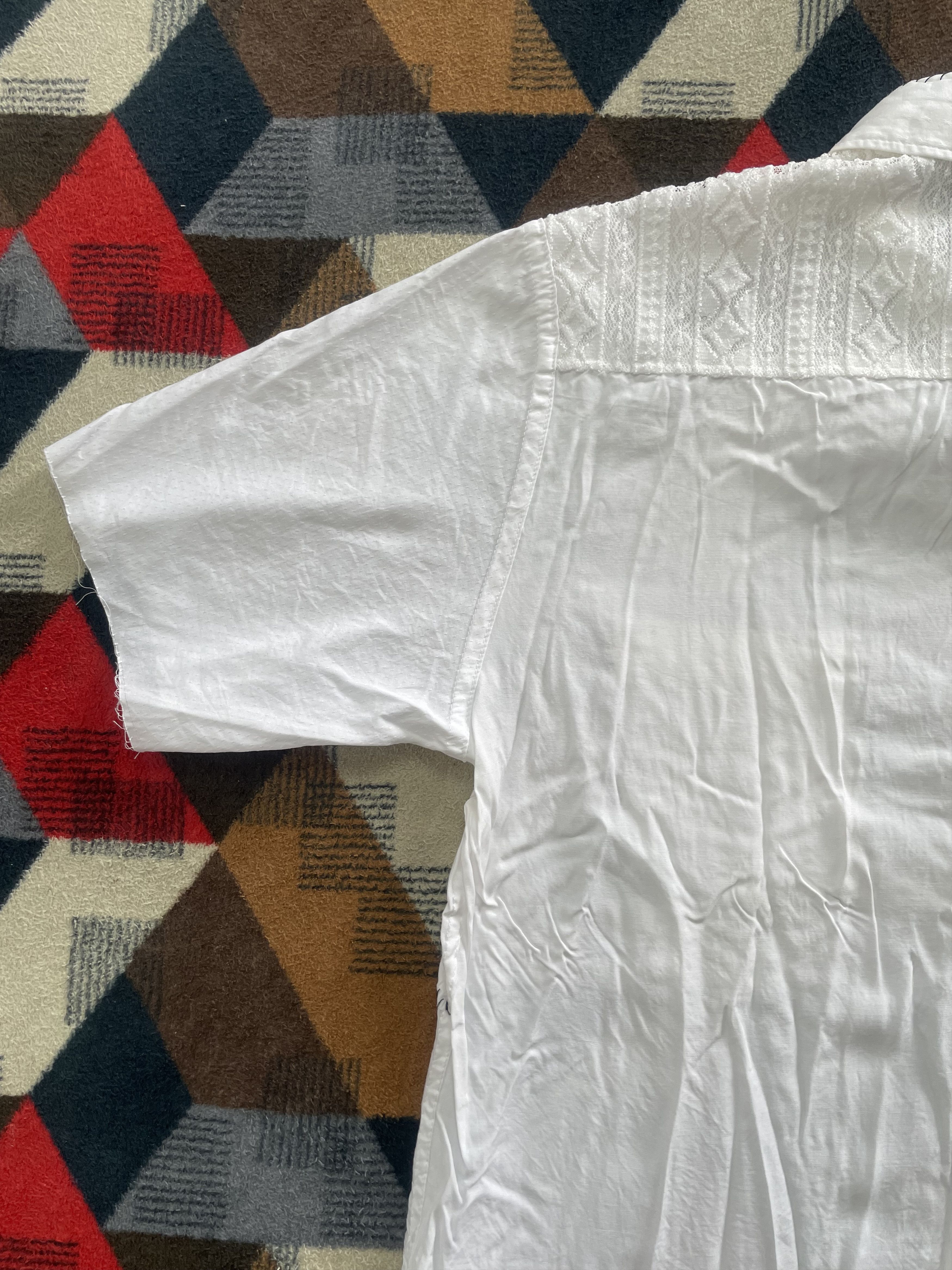 Undercover Undercover SCAB S/S03 Stitched Button Shirt Size US M / EU 48-50 / 2 - 7 Thumbnail