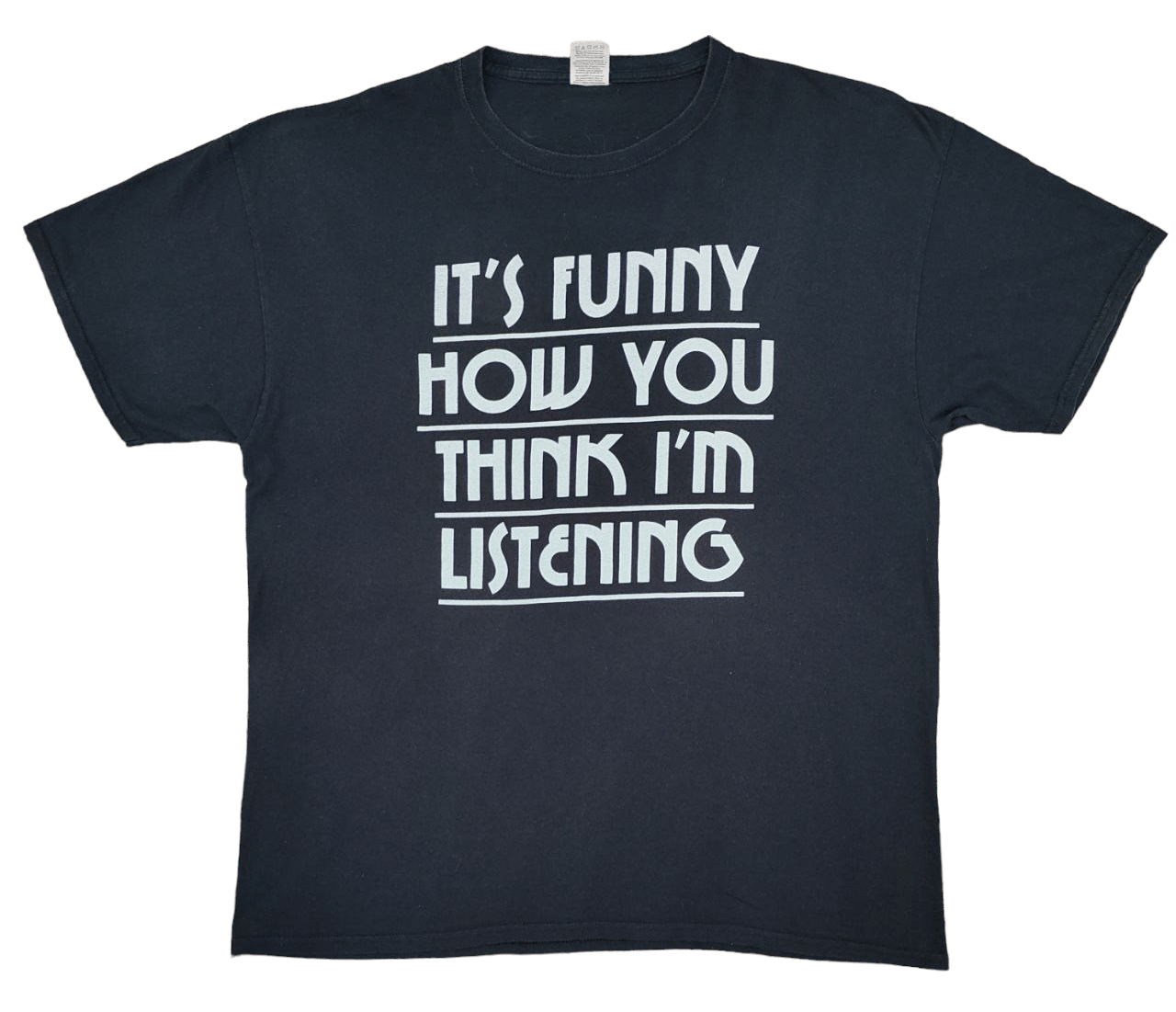 Vintage Y2K Humor T Size US XL / EU 56 / 4 - 1 Thumbnail