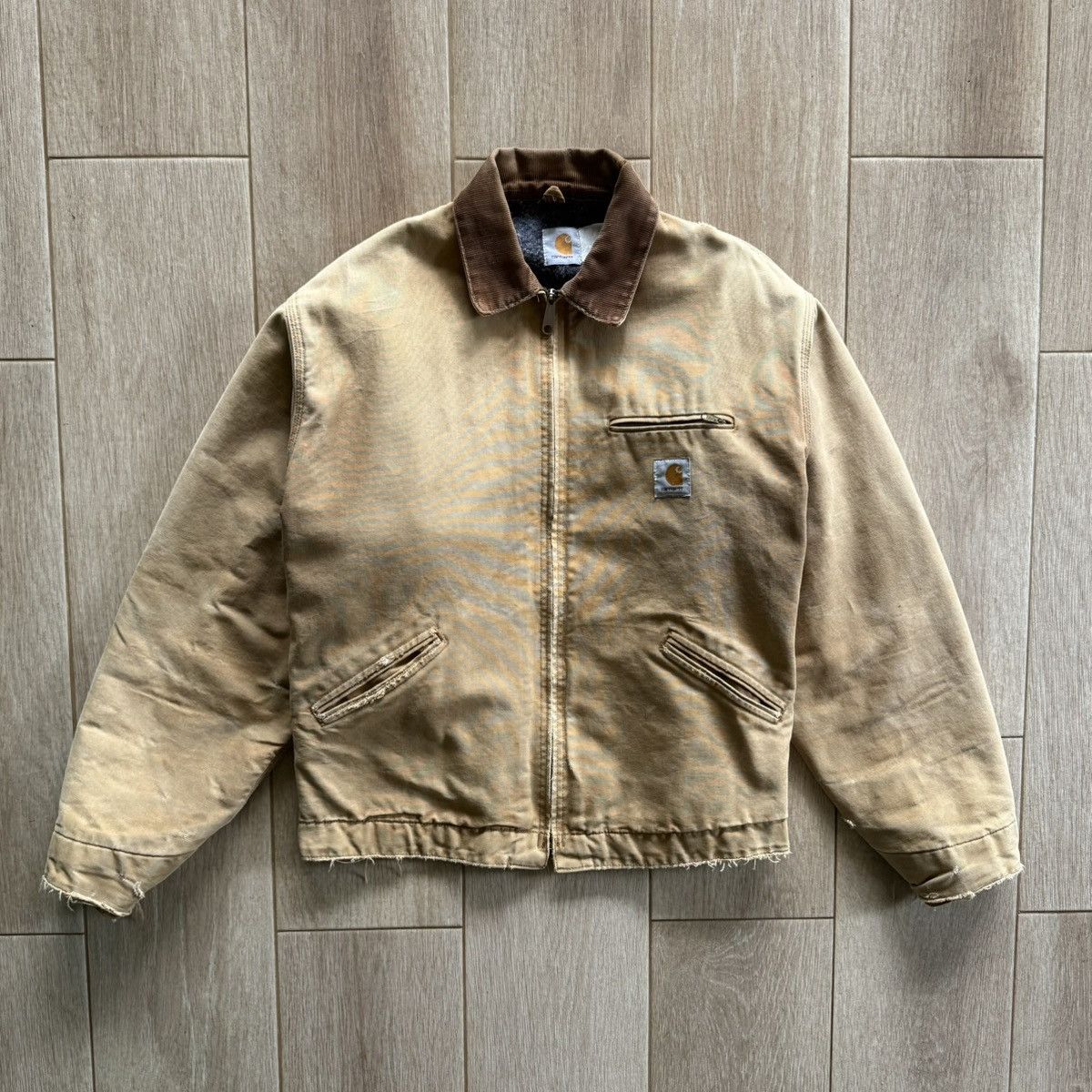 Carhartt 6BLJ0 – 90s Detroit Carhartt Jacket Size US XL / EU 56 / 4 - 1 Thumbnail
