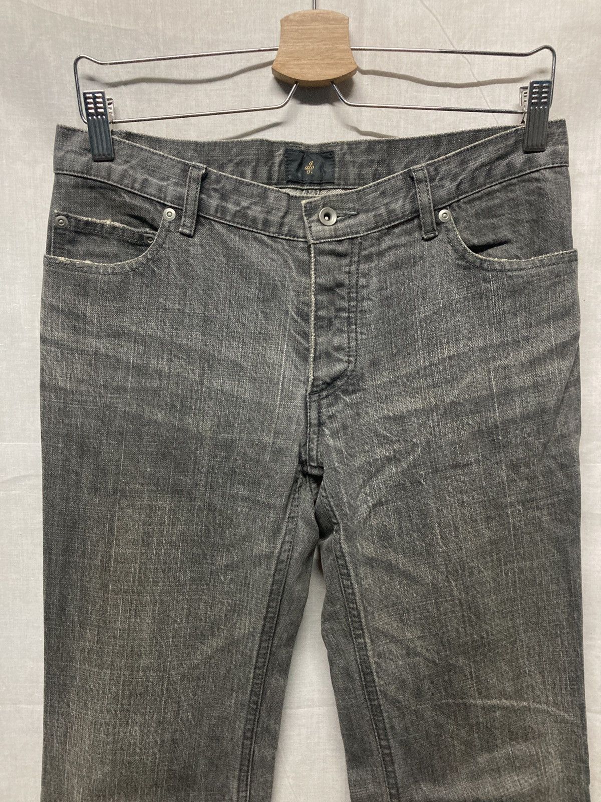 Ato Matsumoto Ato Matsumoto Flare Charcoal Denim Size US 32 / EU 48 - 3 Thumbnail