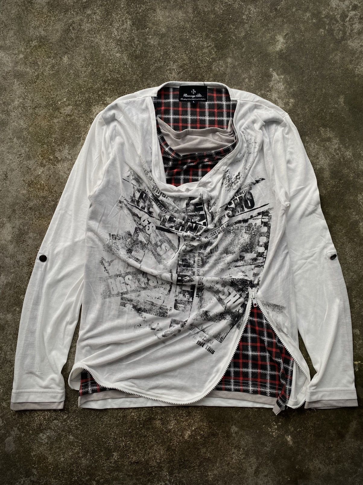 If Six Was Nine BERNINGS SHO PUNK GOTHIC TRIPLE LAYERED Size US L / EU 52-54 / 3 - 1 Thumbnail