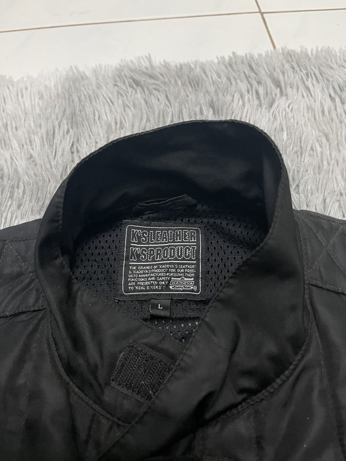 Kadoya 2000s K’S LEATHER BY KADOYA BIKER JACKET RARE Size US L / EU 52-54 / 3 - 10 Thumbnail