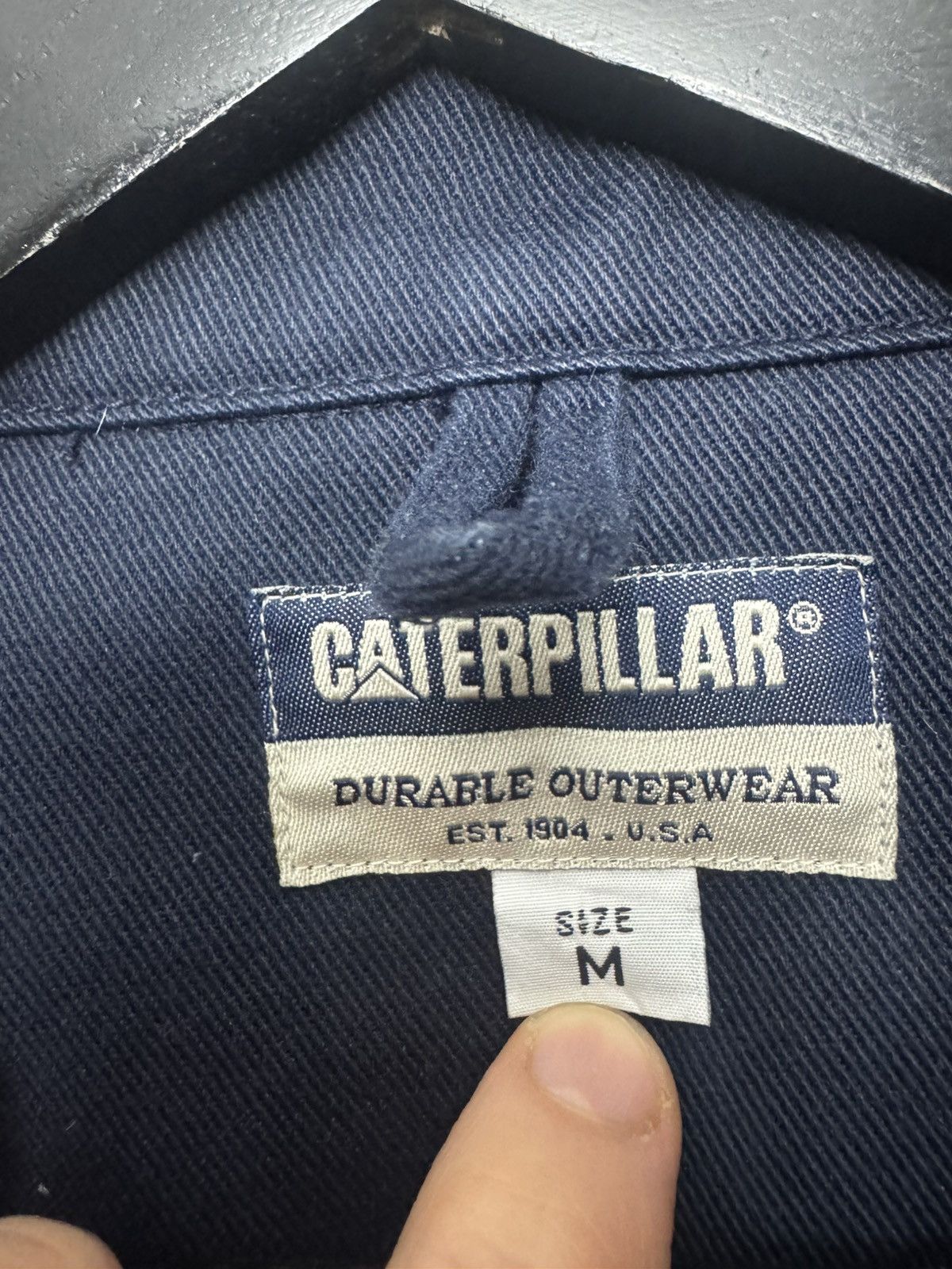 Caterpillar CAT Caterpillar Work Jacket Vintage Workwear Cropped Boxy Size US M / EU 48-50 / 2 - 6 Thumbnail