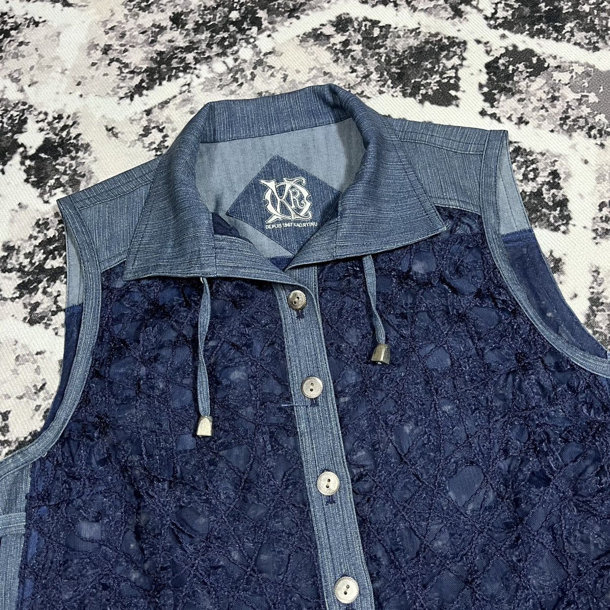 If Six Was Nine × Japanese Brand × Vintage Japanese Brand Kaoryinu mesh knit Size US S / EU 44-46 / 1 - 5 Thumbnail