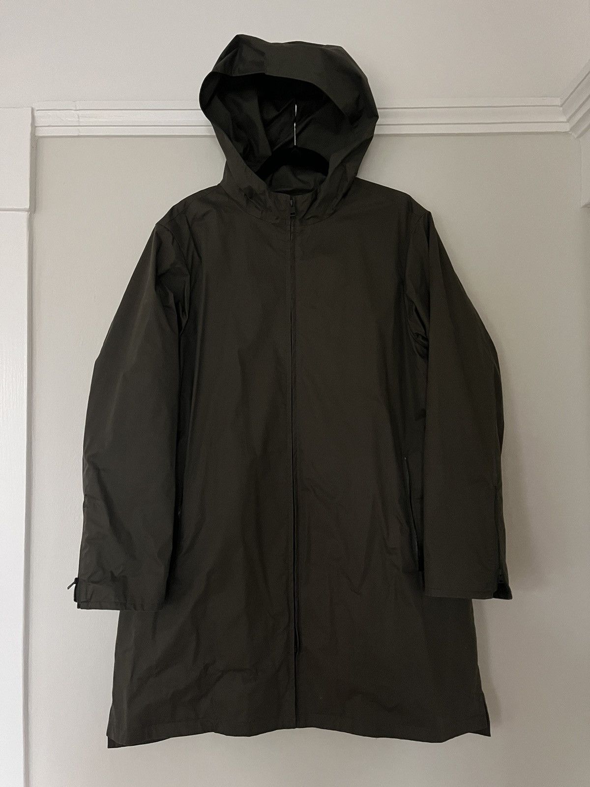 NWT APC Rain Parka flannel lined medium