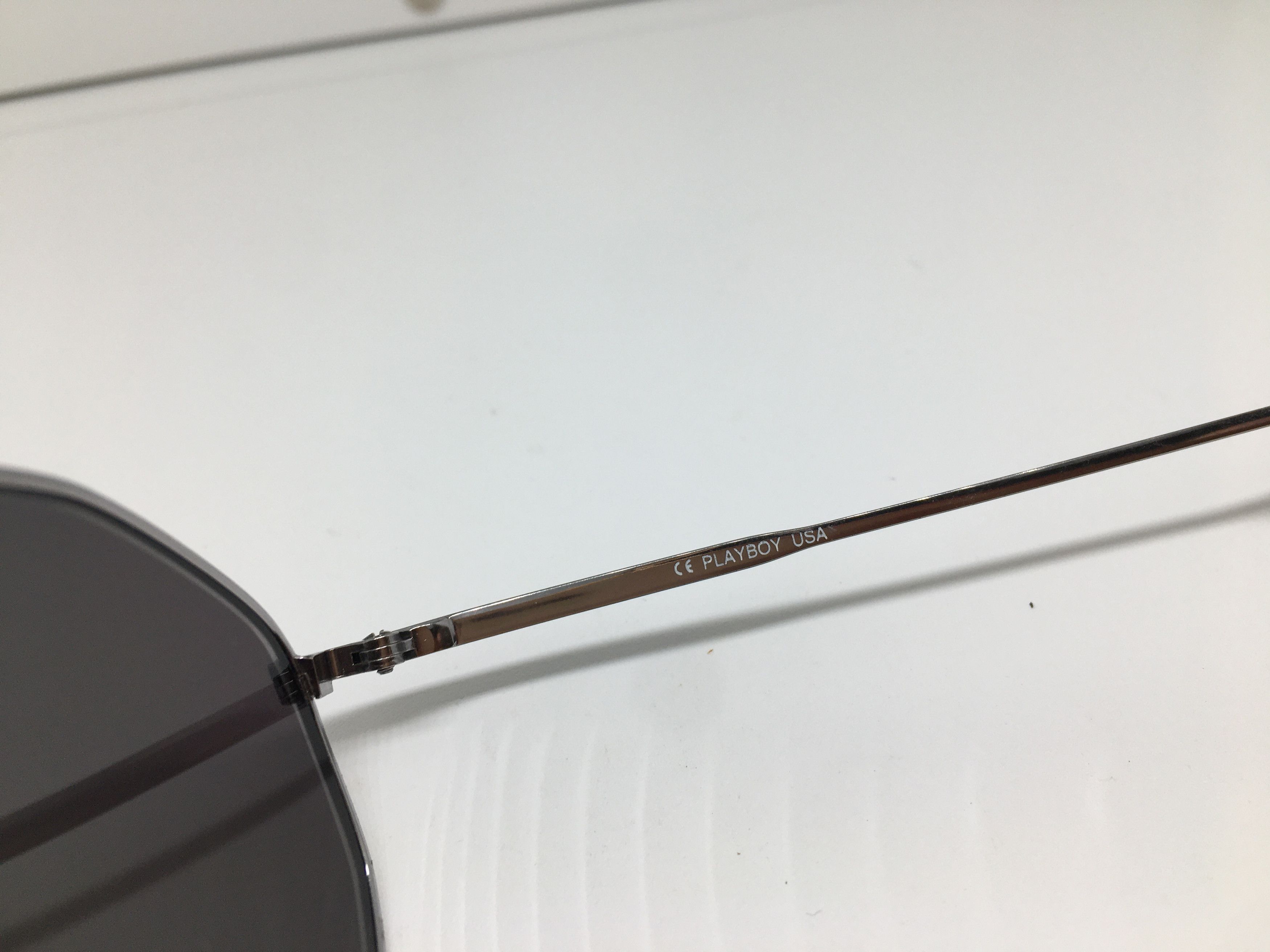 Playboy Vintage Playboy USA Jackson PB050 Aviator Sunglasses Frame Size ONE SIZE - 4 Thumbnail