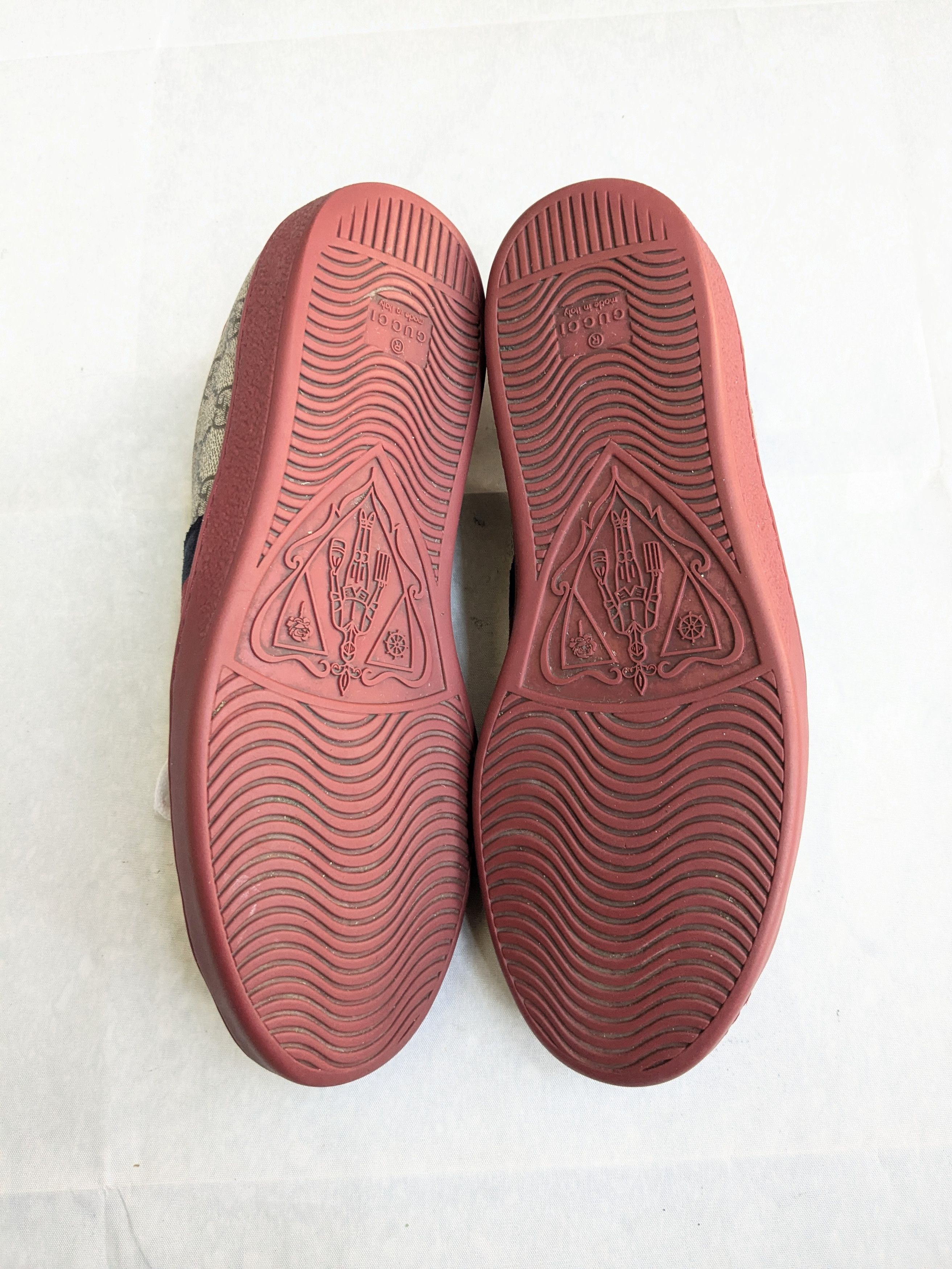 Gucci Gucci Ace GG Supreme Sneakers 429445 Red 8.5 Size US 8.5 / EU 41-42 - 15 Thumbnail