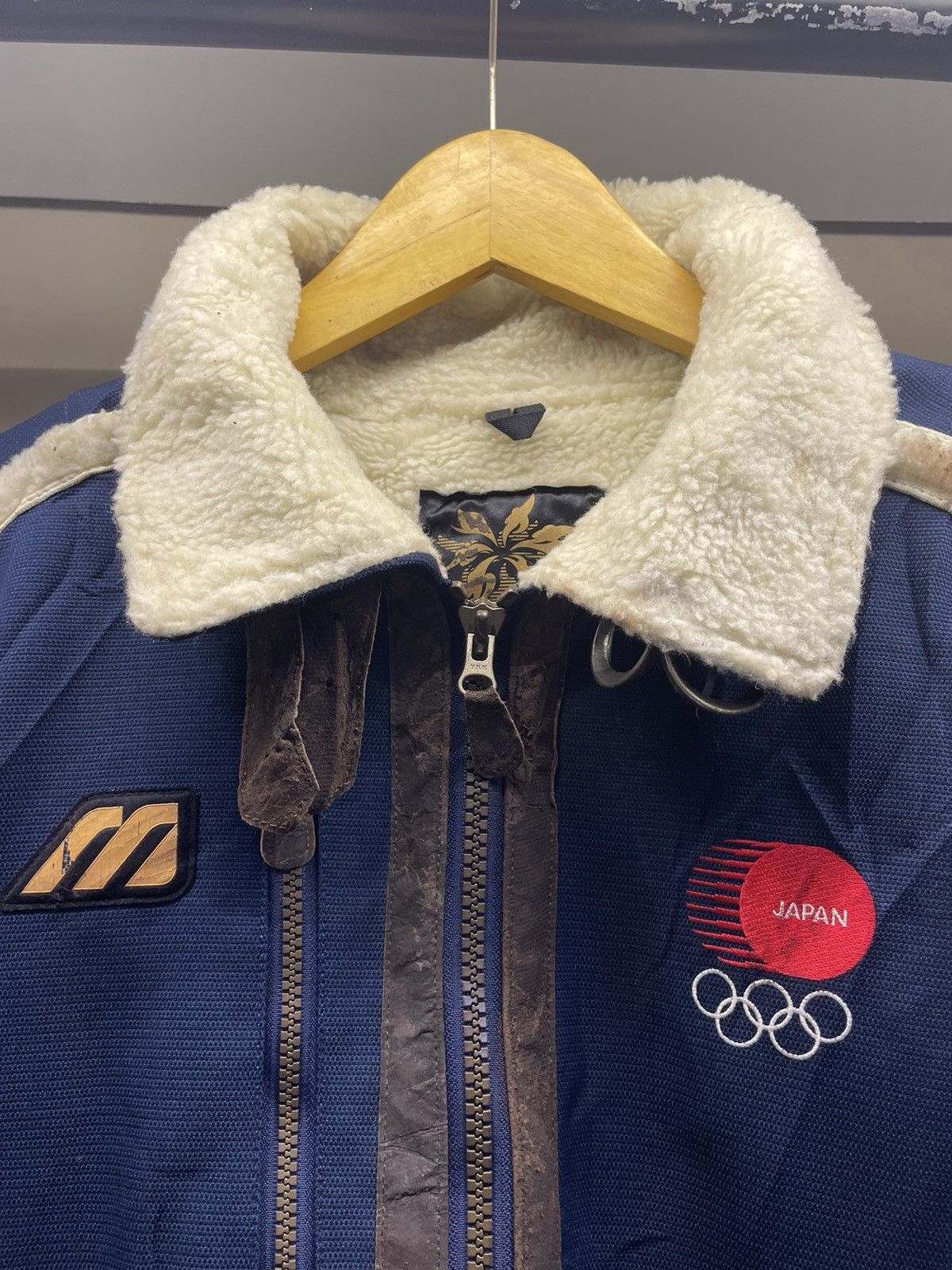 Vintage Mizuno 1998 Nagano Olympic Japan Jacket