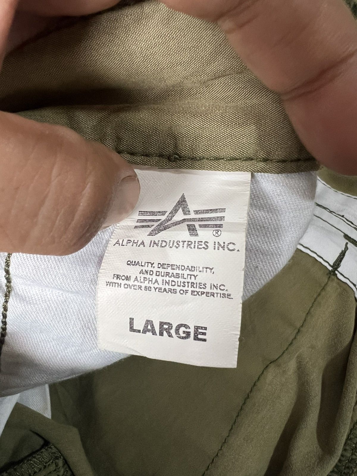 Alpha Industries 🔥Rare Alpha Industries Front Pockets Short Cargo Pants Size US 36 / EU 52 - 16 Thumbnail