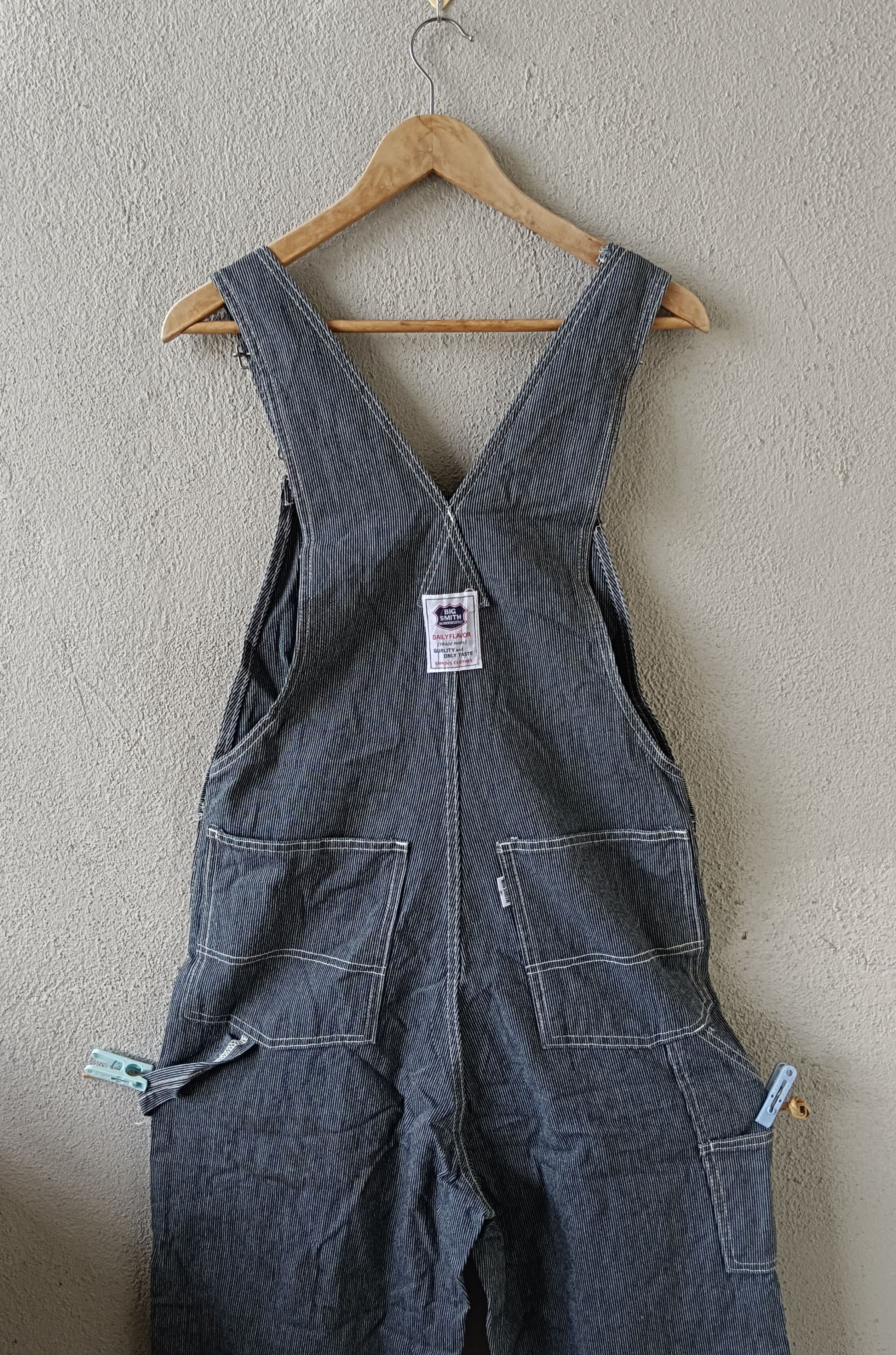 Japanese Brand Big Smith overalls Hickory Made in Japan Size US 32 / EU 48 - 6 Thumbnail