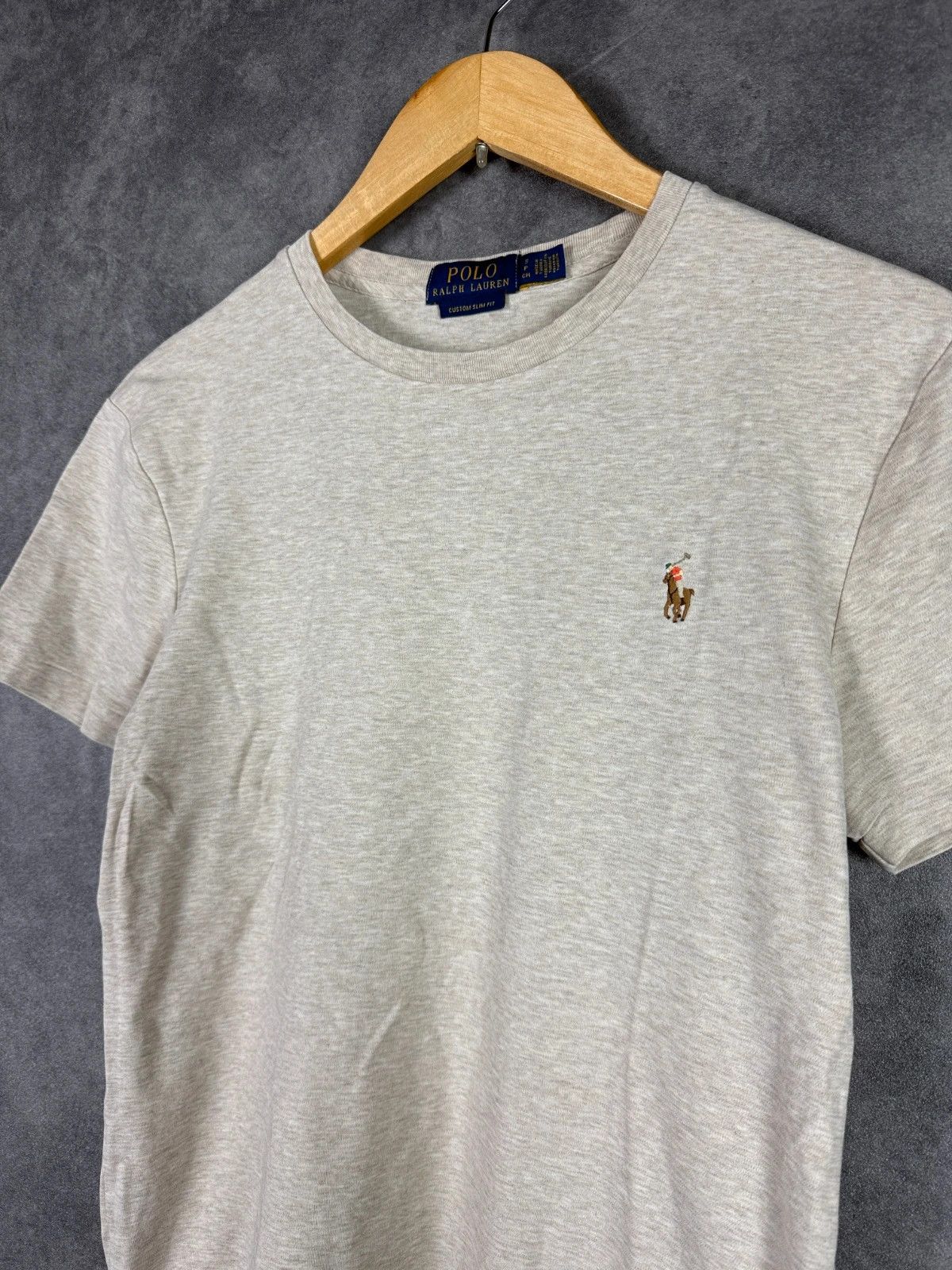 Polo Ralph Lauren Ralph Lauren Polo Shirt Beige Pony Logo Slim Fit Size US S / EU 44-46 / 1 - 2 Thumbnail