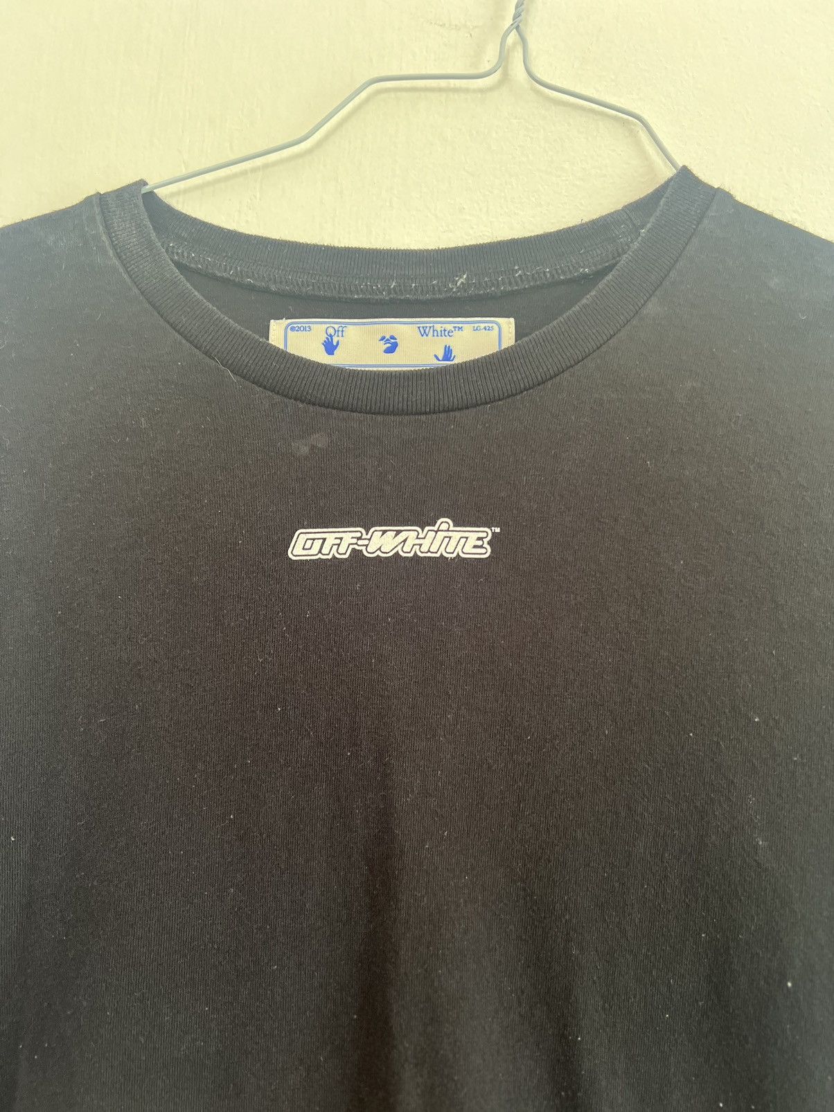 Off-White Off white marker Long sleeve TEE Size US M / EU 48-50 / 2 - 4 Thumbnail