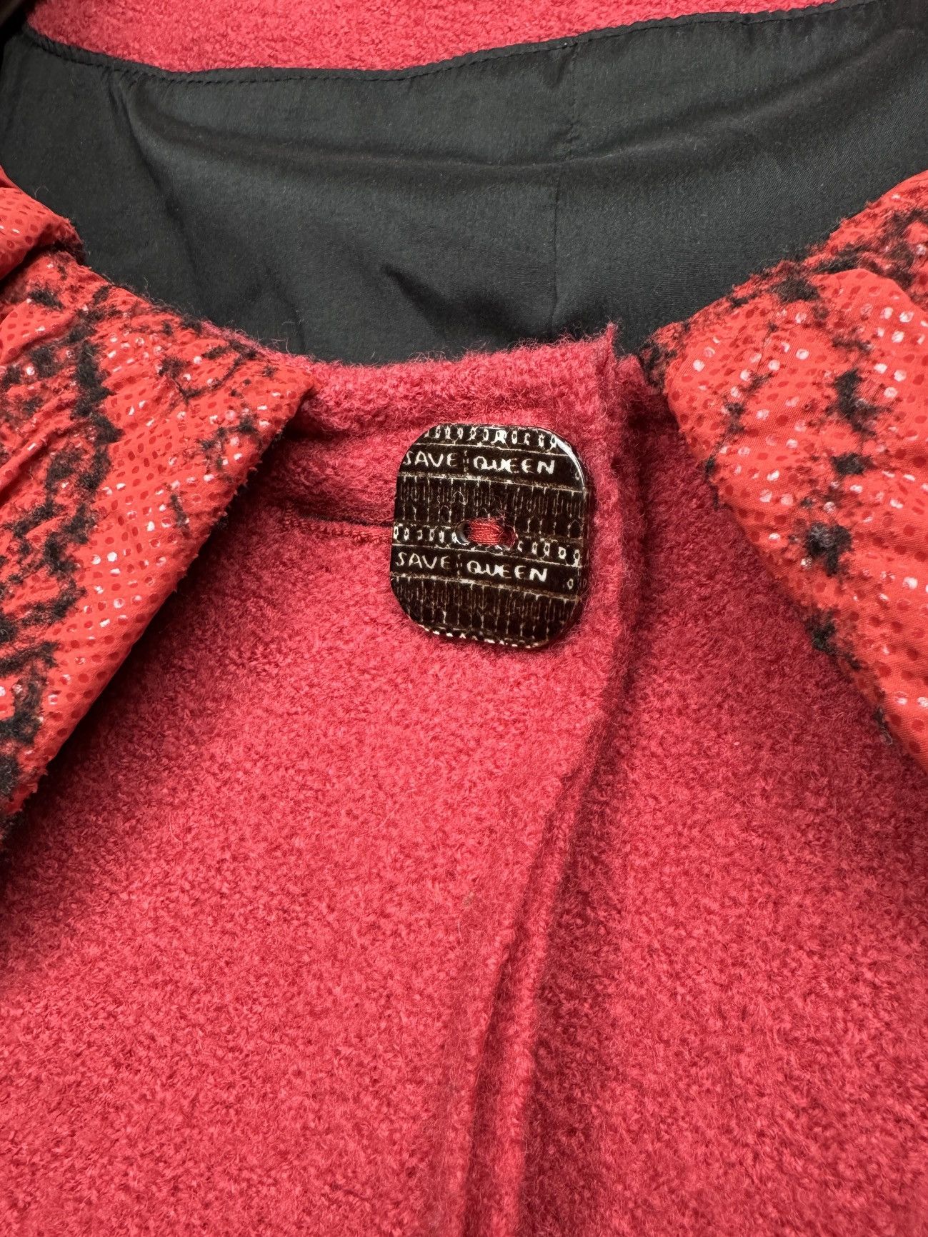 If Six Was Nine Save the Queen red pure cashmere avant garde vintage coat Size M / US 6-8 / IT 42-44 - 5 Thumbnail