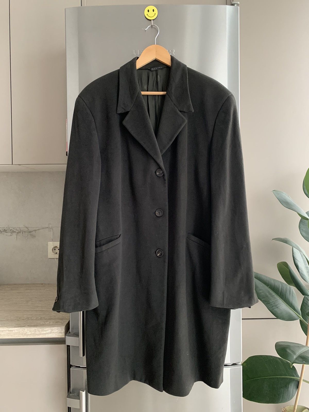 Versace Gianni Versace Wool Overcoat Men's Size US L / EU 52-54 / 3 - 1 Thumbnail