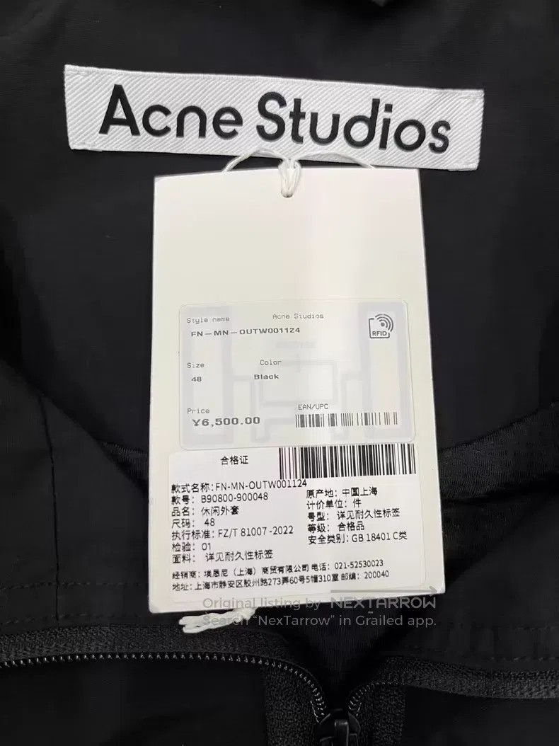 Acne Studios Acne Studios SS25 1996 Series Back Logo Logo Loose Casual Size US M / EU 48-50 / 2 - 4 Thumbnail