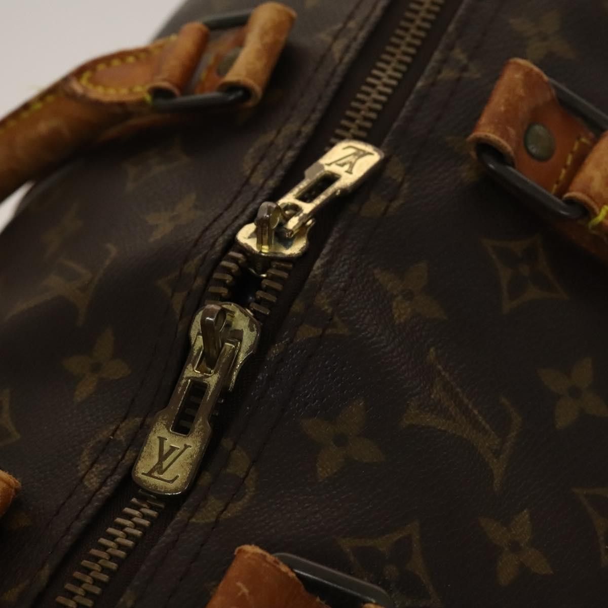 Louis Vuitton LOUIS VUITTON Monogram Keepall Bandouliere 55 Boston Bag Size ONE SIZE - 10 Thumbnail