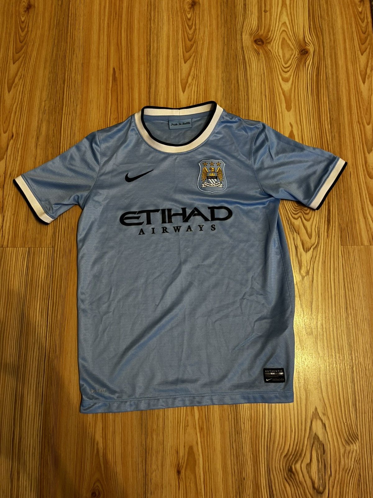 Nike Nike Manchester City 2013 / 2014 Jersey Size US XXS / EU 40 - 1 Thumbnail