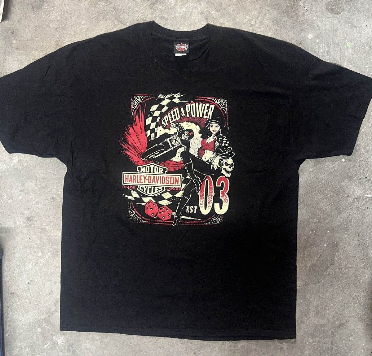 Harley Davidson Harley-Davidson Shirt Black Red Women (2018) Size US XXL / EU 58 / 5 - 1 Thumbnail