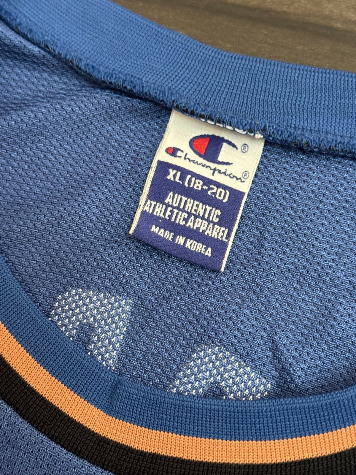 Champion × Vintage YOUTH XL Champion Michael Jordan Washington Wizards Jersey Size US XL / EU 56 / 4 - 5 Thumbnail