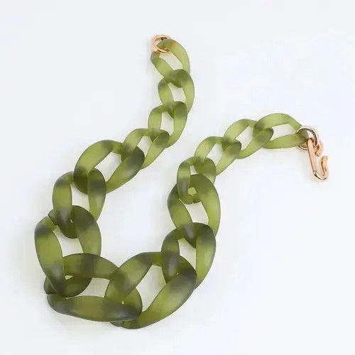 Other Women Oversize Acrylic Chain Necklace Size ONE SIZE - 3 Thumbnail